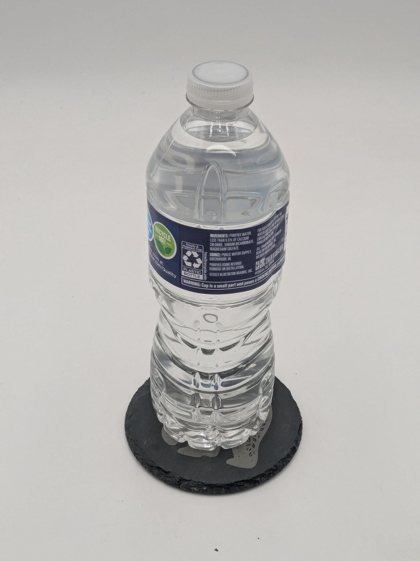 Etched Slate Coaster Set: Wild Spirit Animal Designs, 4-Piece