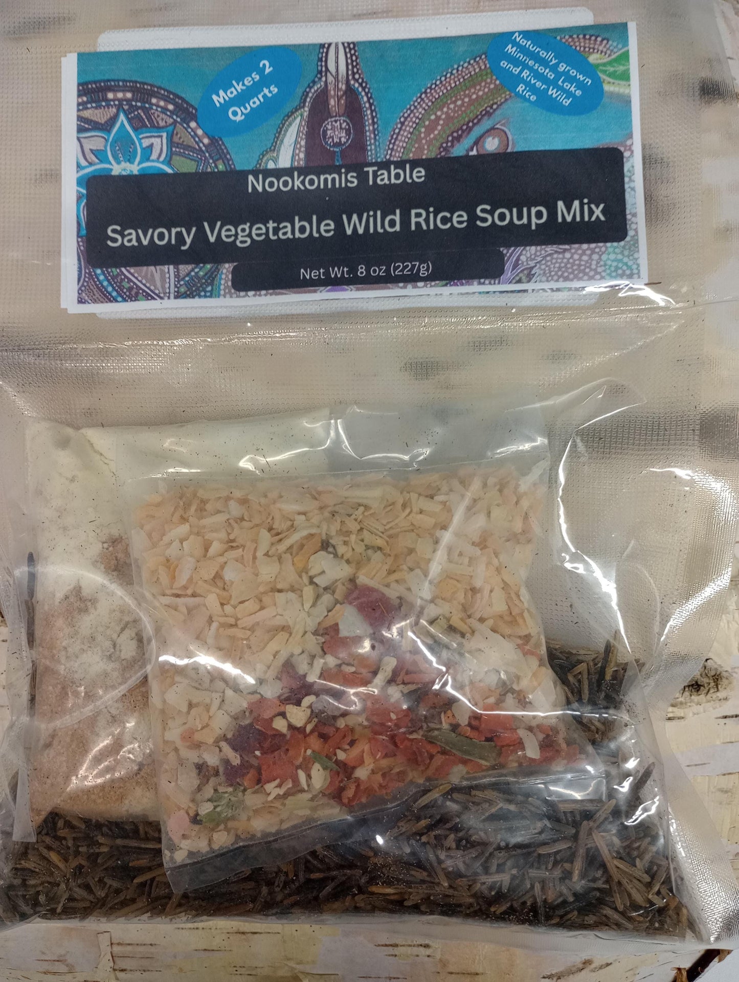 Minnesota Wild Rice Soup Mix – Creamy Chicken or Savory Vegetable