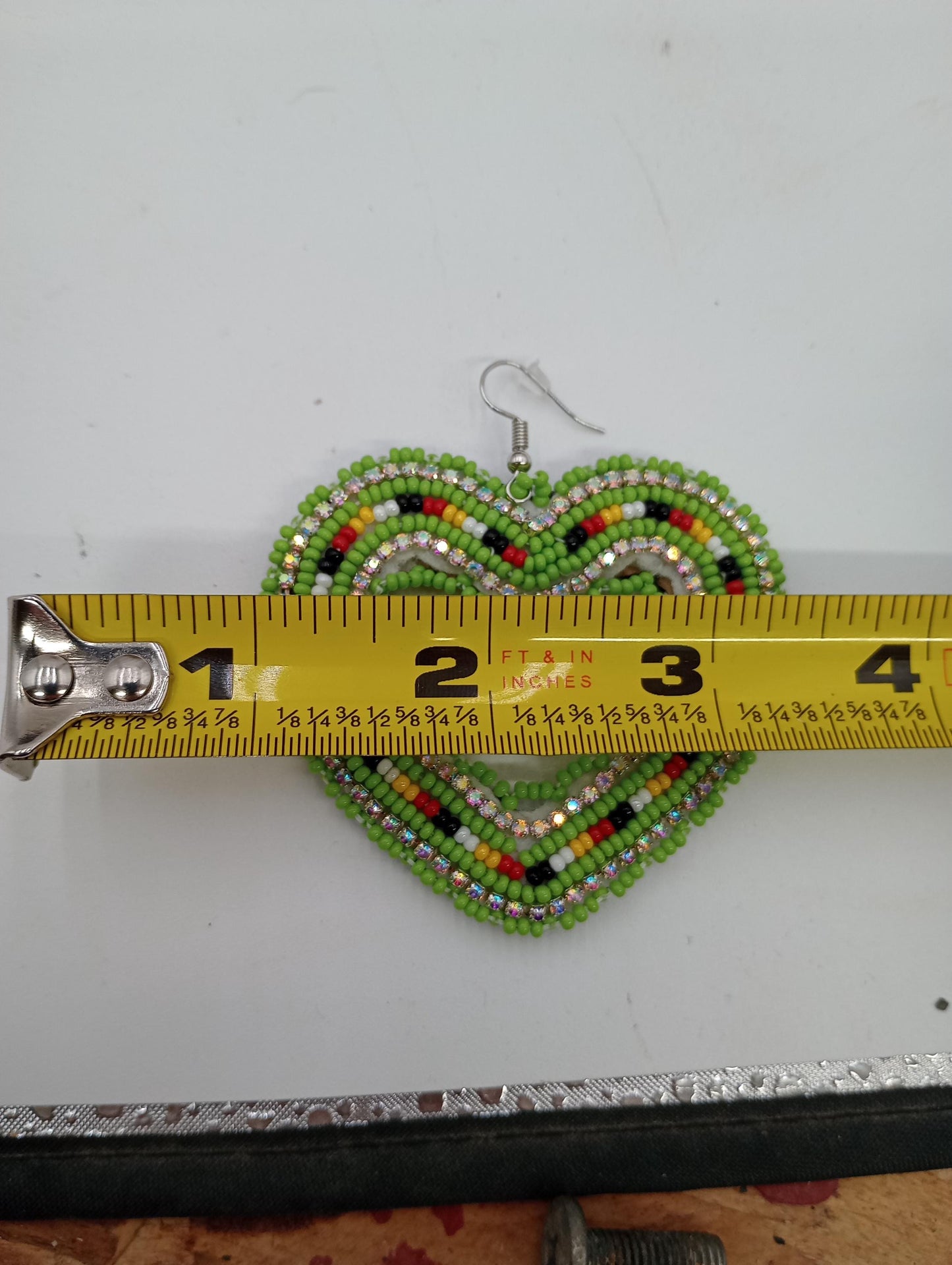 Handmade Beaded Earrings: Anishinaabe/Ojibwe Beadwork