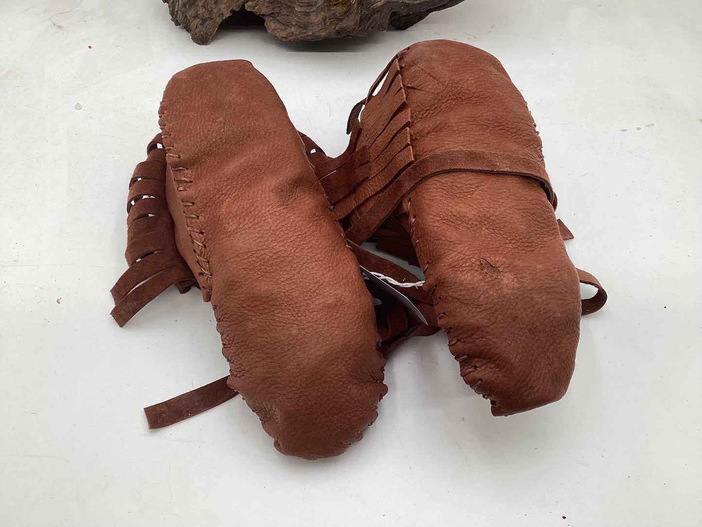 Anishinaabe/Ojibwe Handmade Leather Moccasins - Free Shipping