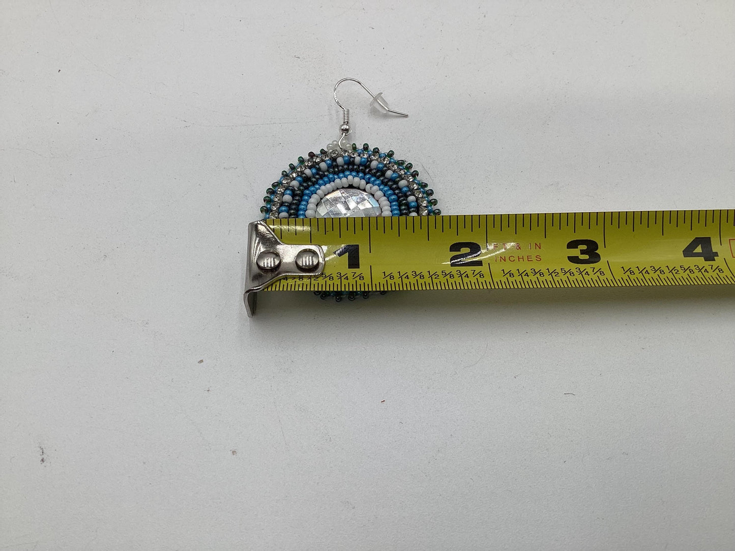 Hand Beaded Earrings: Anishinaabe/Ojibwe Beadwork