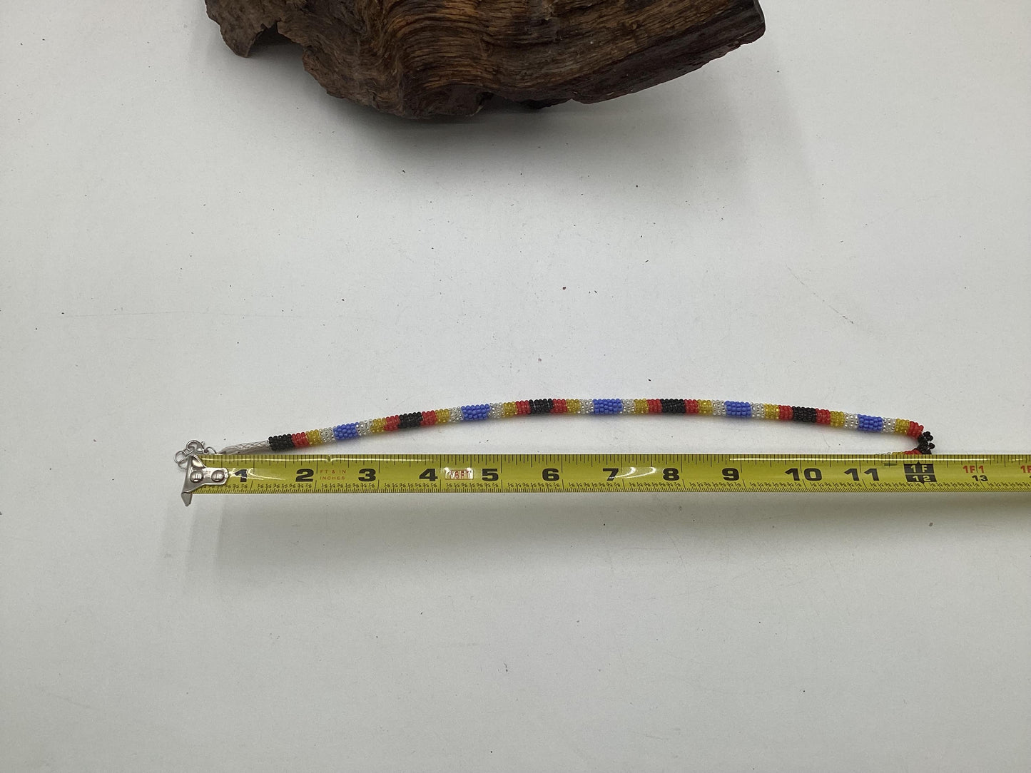 Hand Beaded Necklace - Anishinaabe/Ojibway Made- Free Shipping