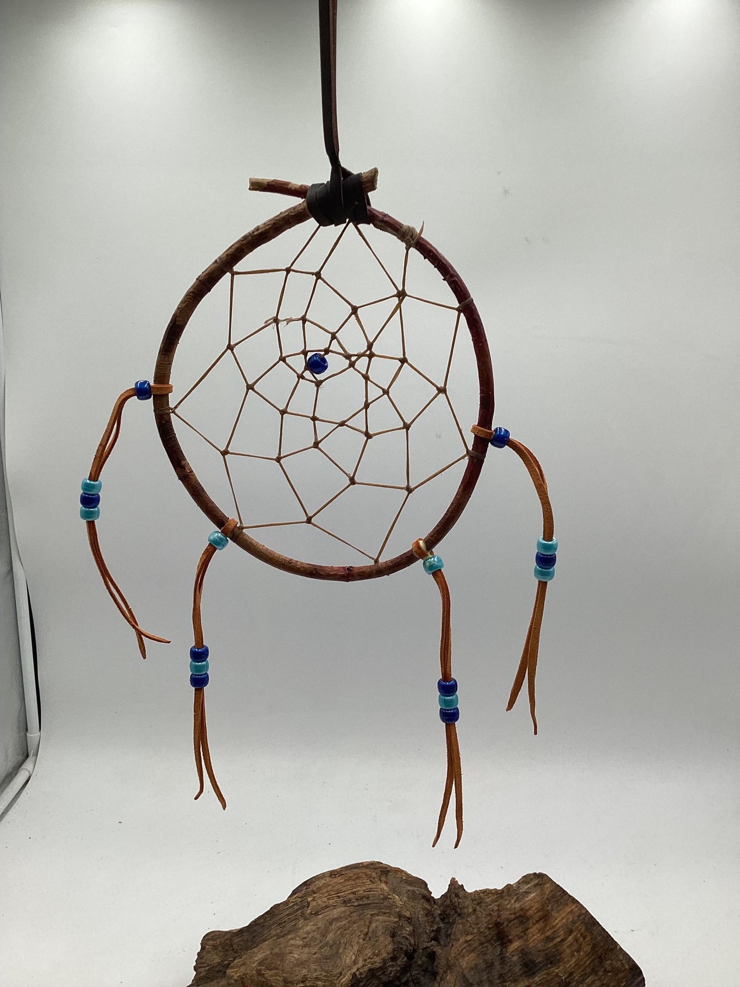 Authentic Handmade Red Willow Dream Catcher - Anishinaabe/Ojibwe