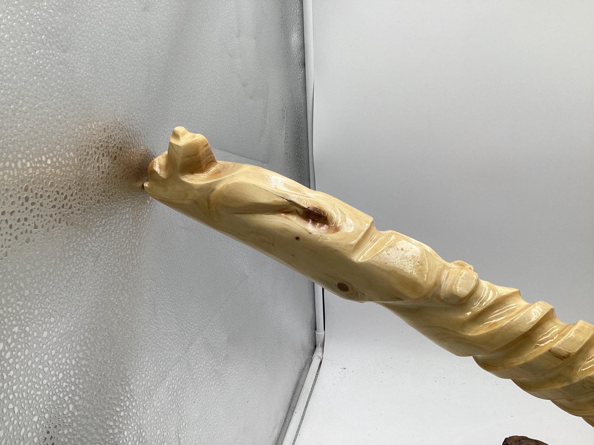 Totem Pole Dance Stick - Anishinaabe/Ojibwe made - Free Shipping