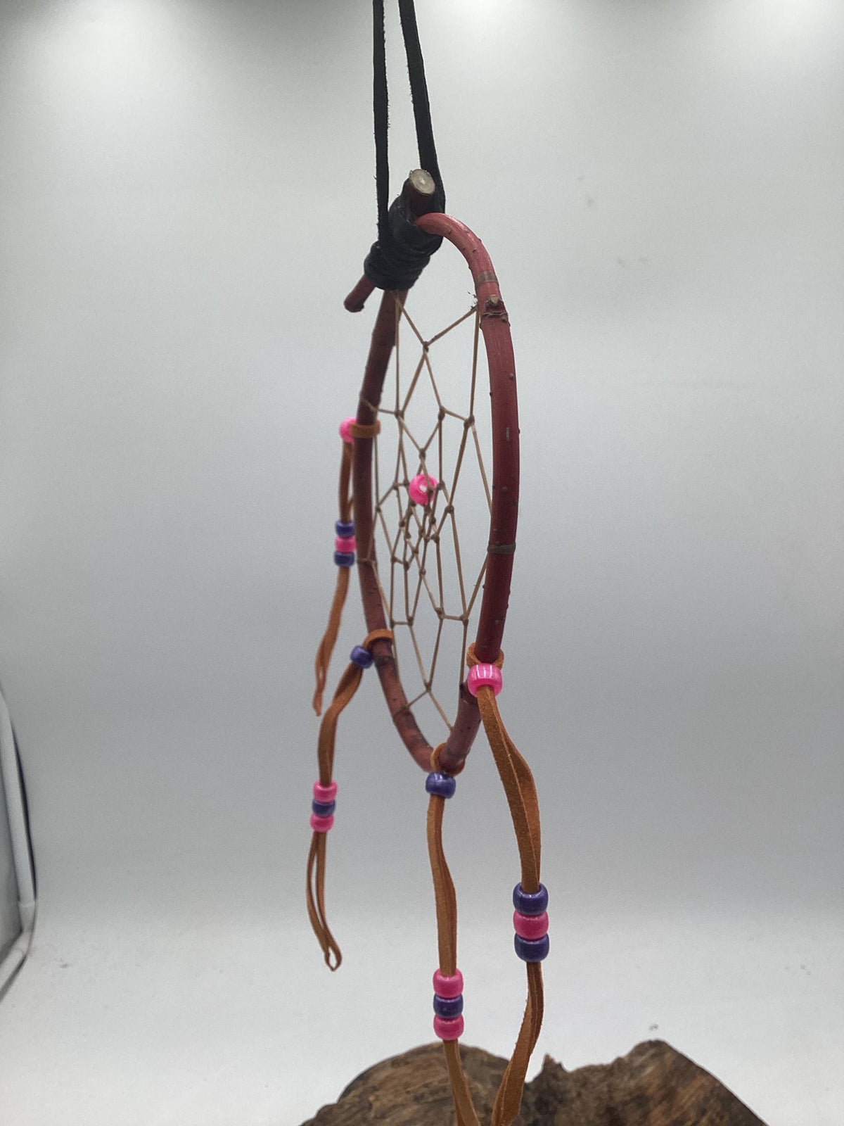 Authentic Handmade Red Willow Dream Catcher - Anishinaabe/Ojibwe