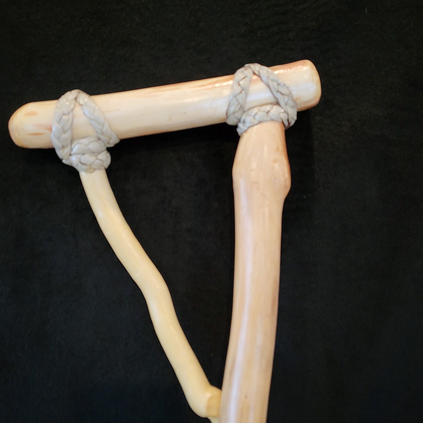 36 Inch Vined Wooden Cane - Anishinaabe Made