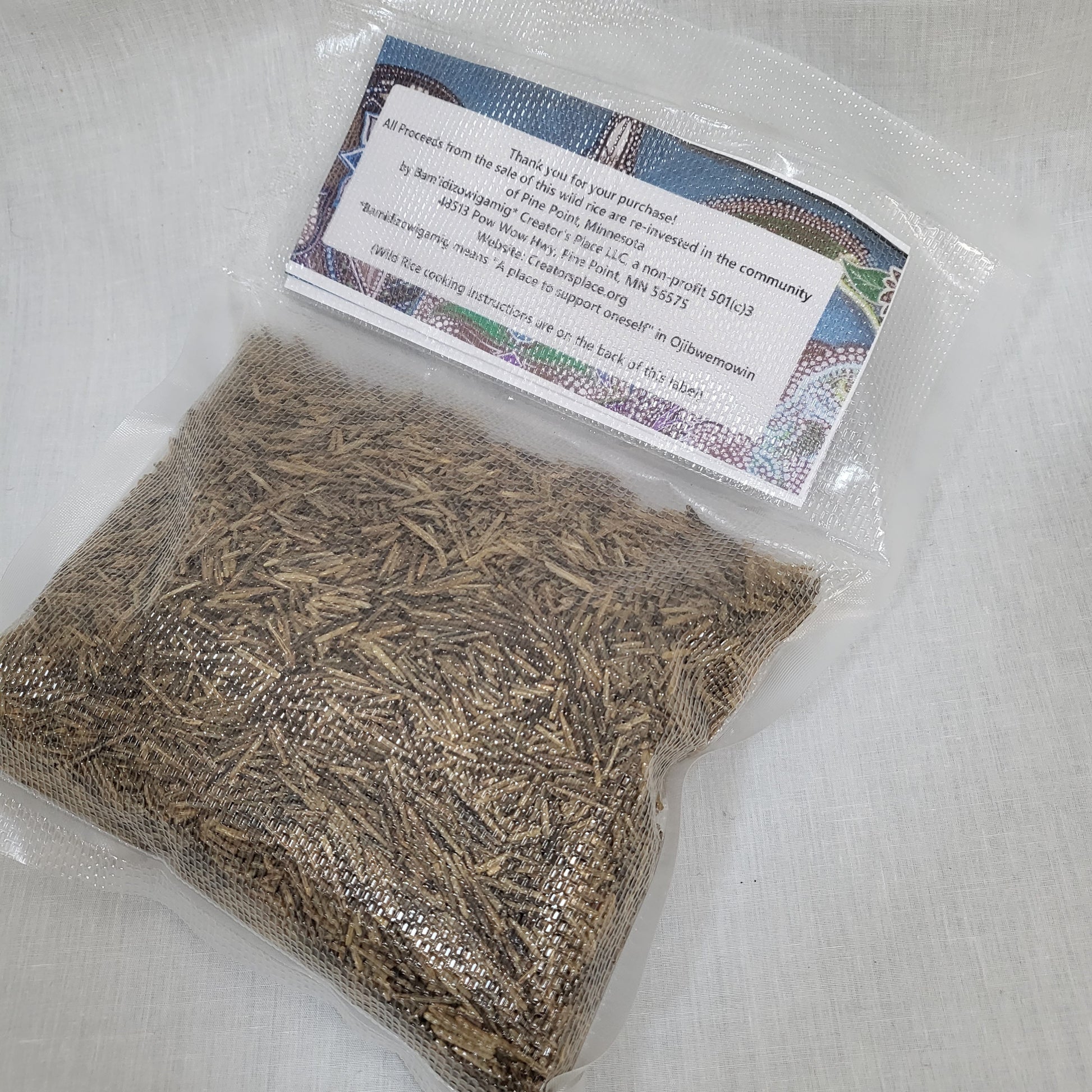 Native Harvested Minnesota Wild Rice - Lake & River, Gluten-Free