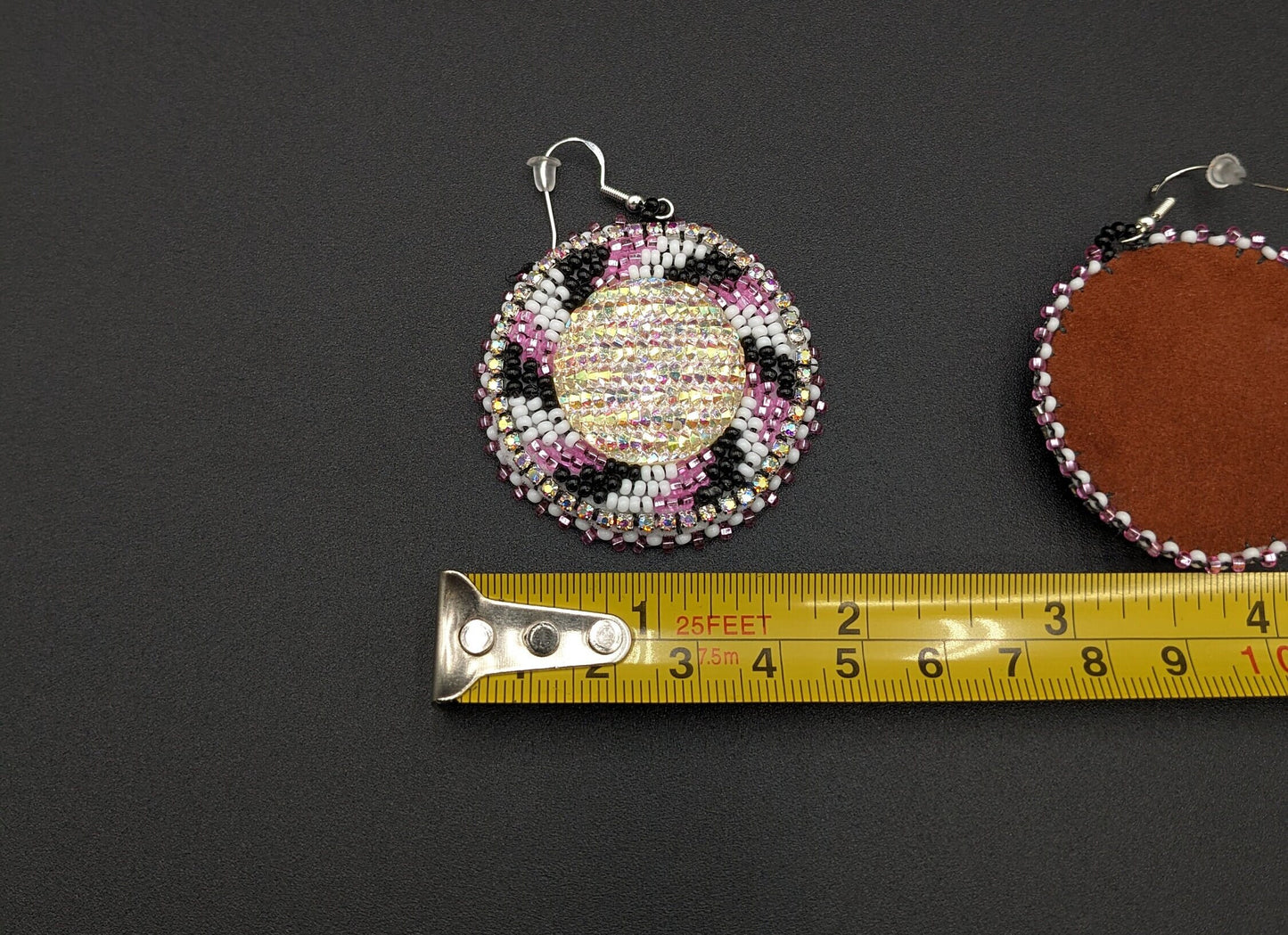 Star light Shimmering Earrings- Anishinaabe/ Ojibwe Made