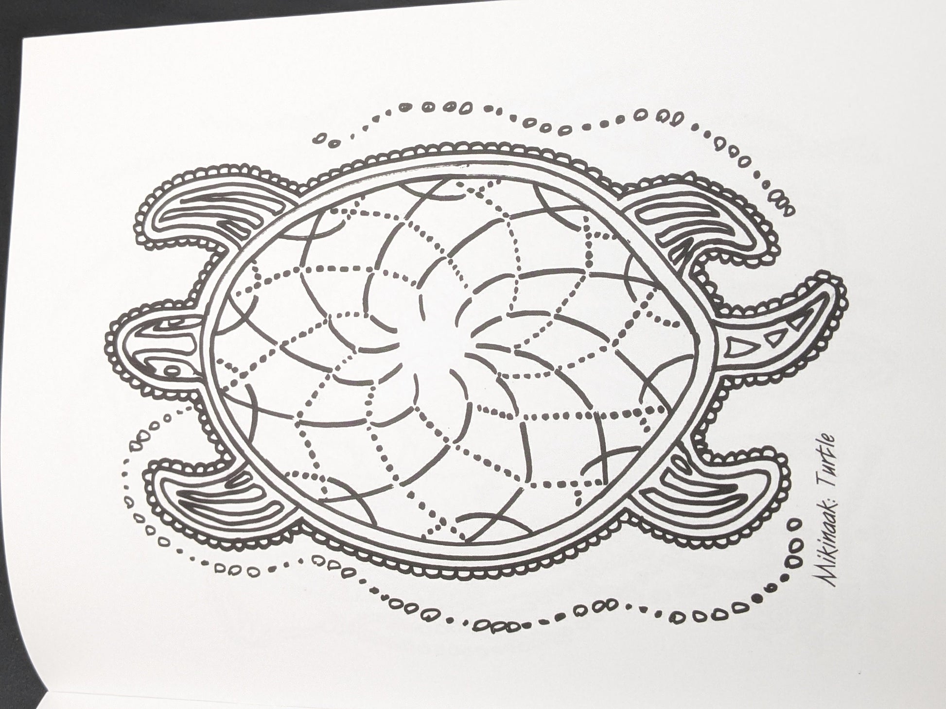 Ojibwe Art Coloring Book: Anishinaabe Traditions by David Edwards