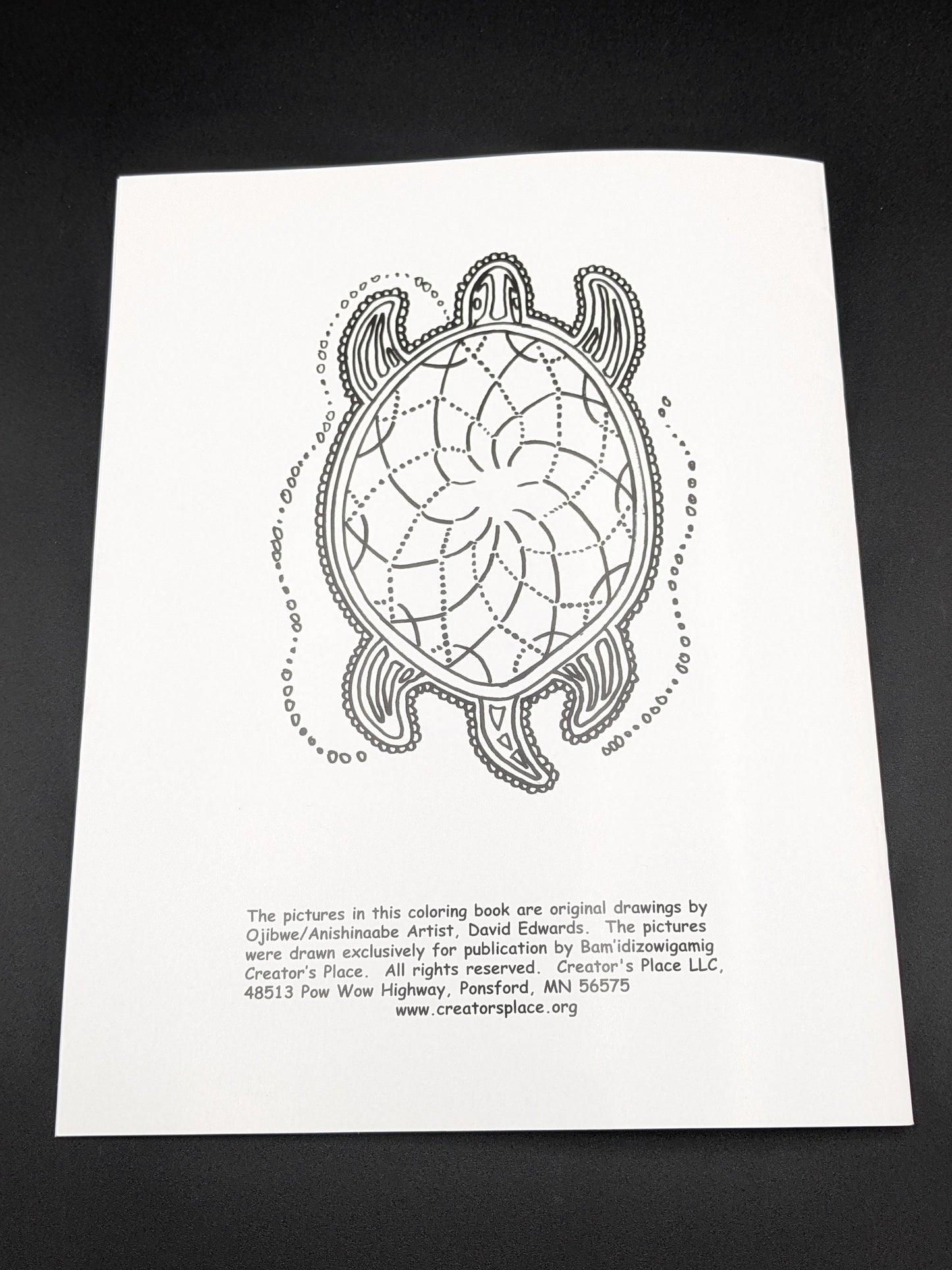 Ojibwe Art Coloring Book: Anishinaabe Traditions By David Edwards