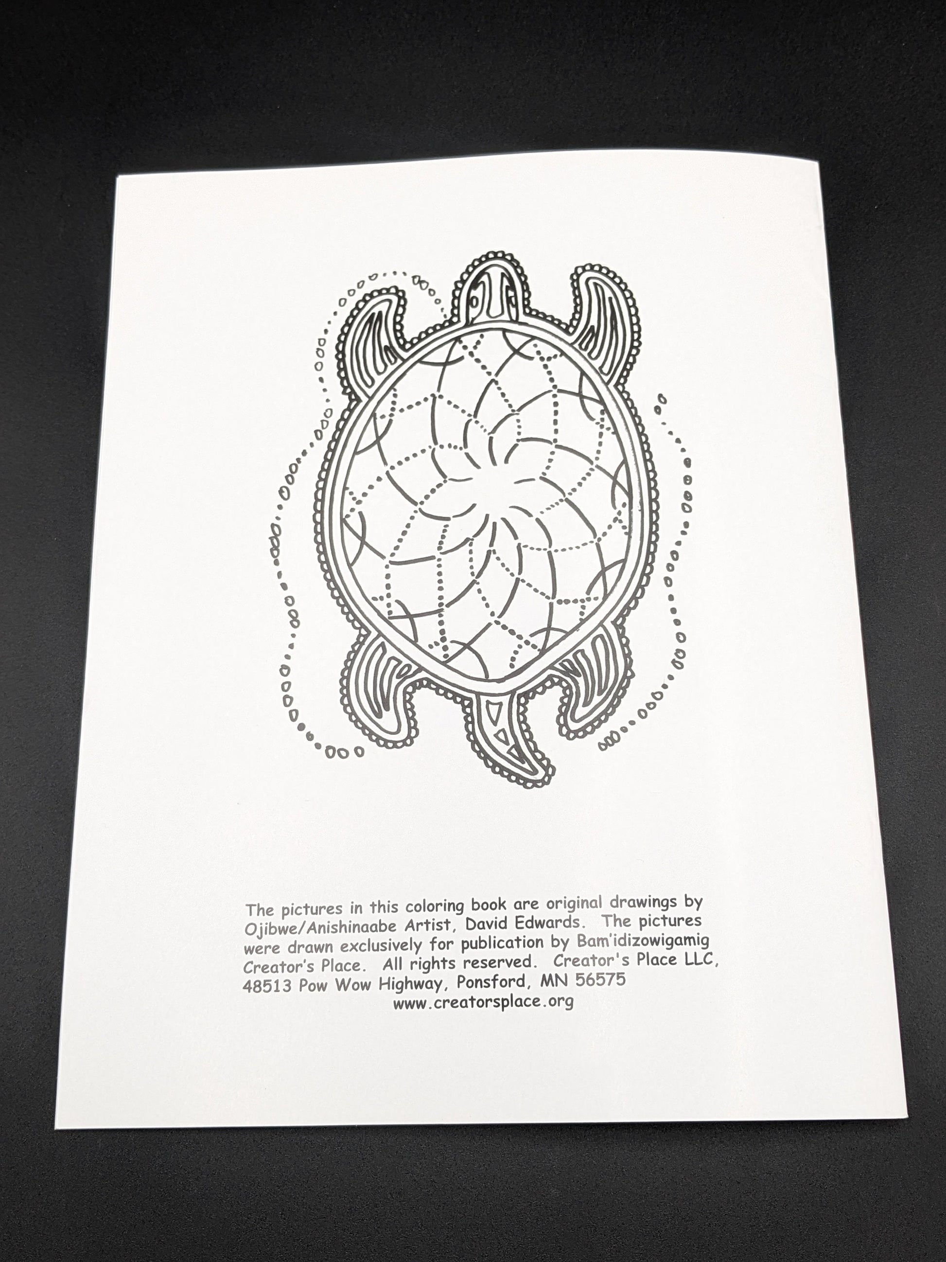 Ojibwe Art Coloring Book: Anishinaabe Traditions by David Edwards