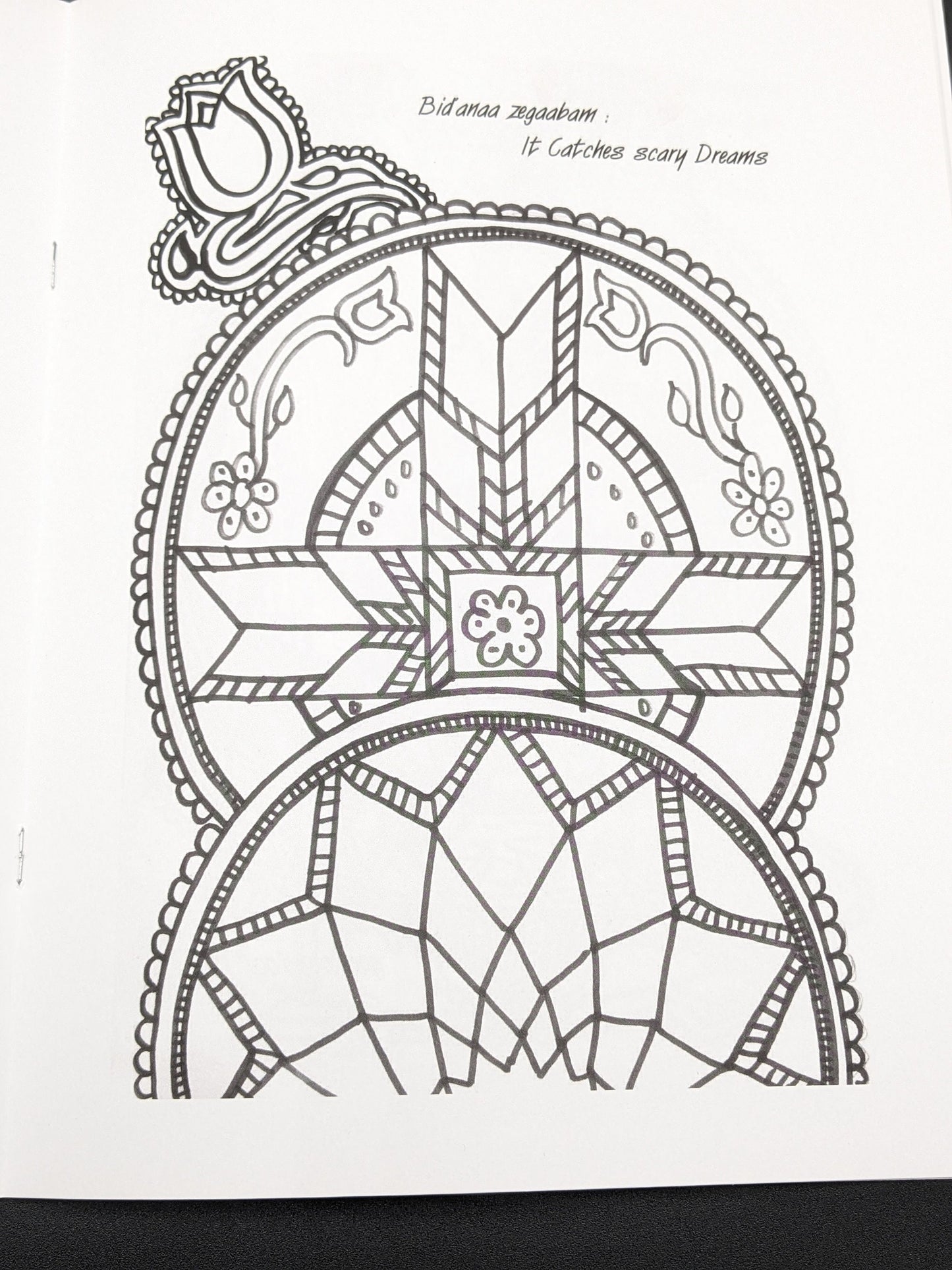 Ojibwe Art Coloring Book: Anishinaabe Traditions By David Edwards