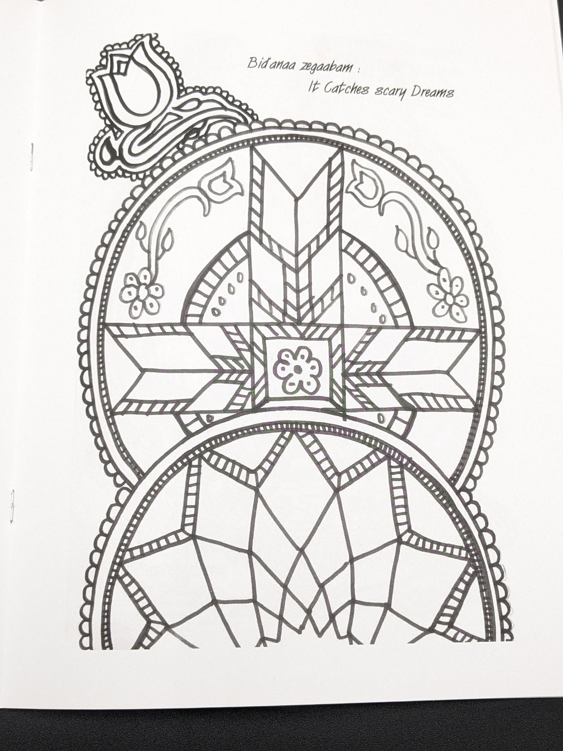Ojibwe Art Coloring Book: Anishinaabe Traditions by David Edwards