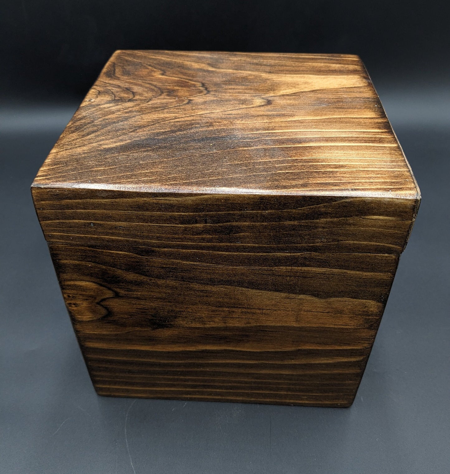 Handmade Wooden Urn: Classic Memorial Keepsake (8X8X5.5 Inches)