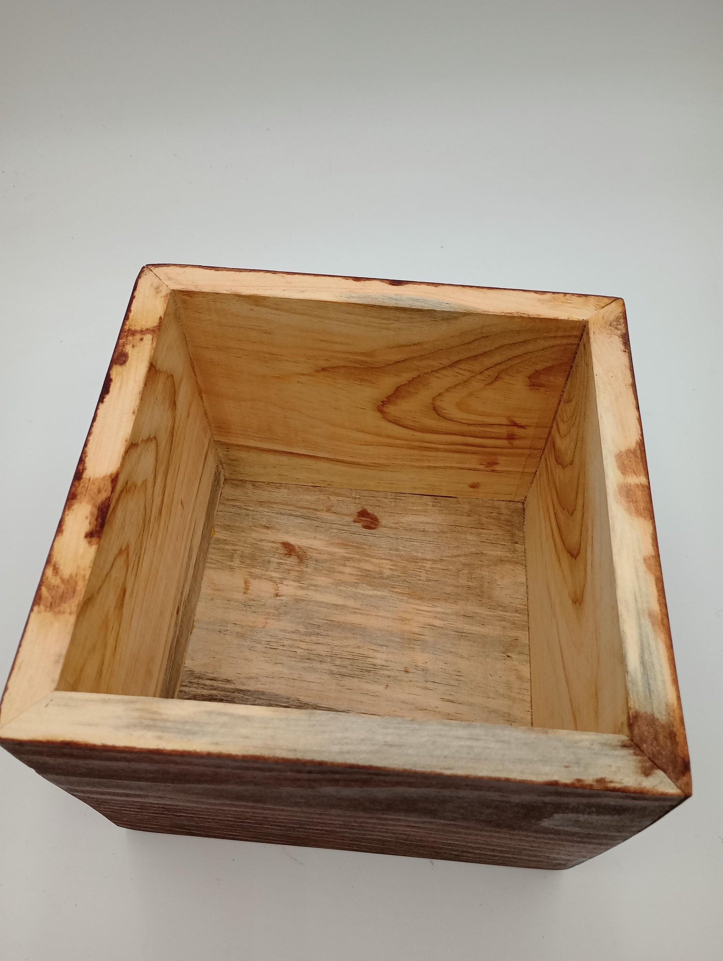 Handcrafted Wooden Urn: Tribal Artisan Design