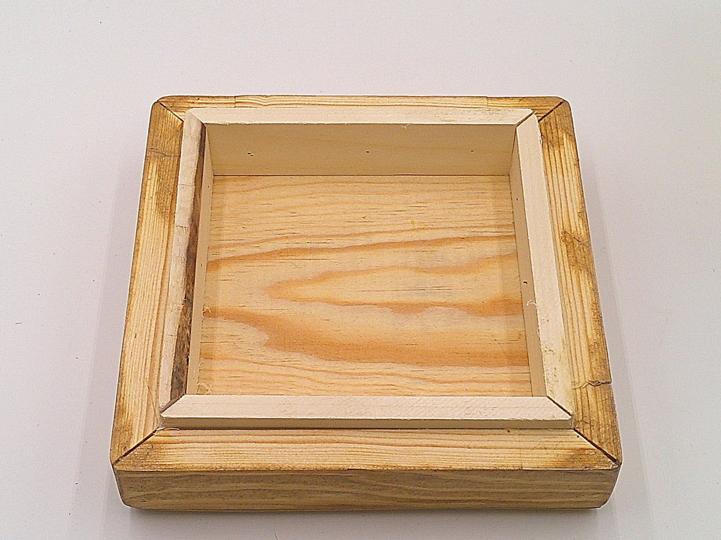 Handcrafted Wooden Urn: Tribal Artisan Design