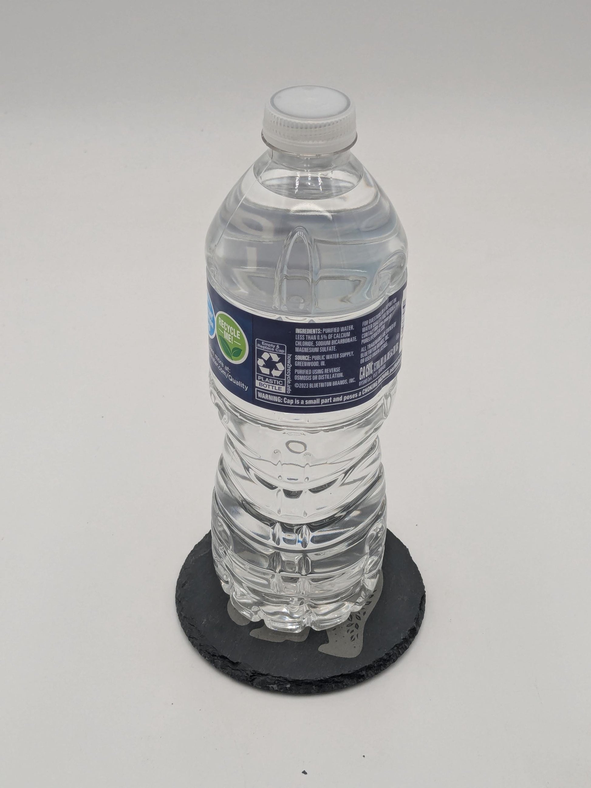 Etched Slate Coaster Set: Wild Spirit Animal Designs, 4-Piece