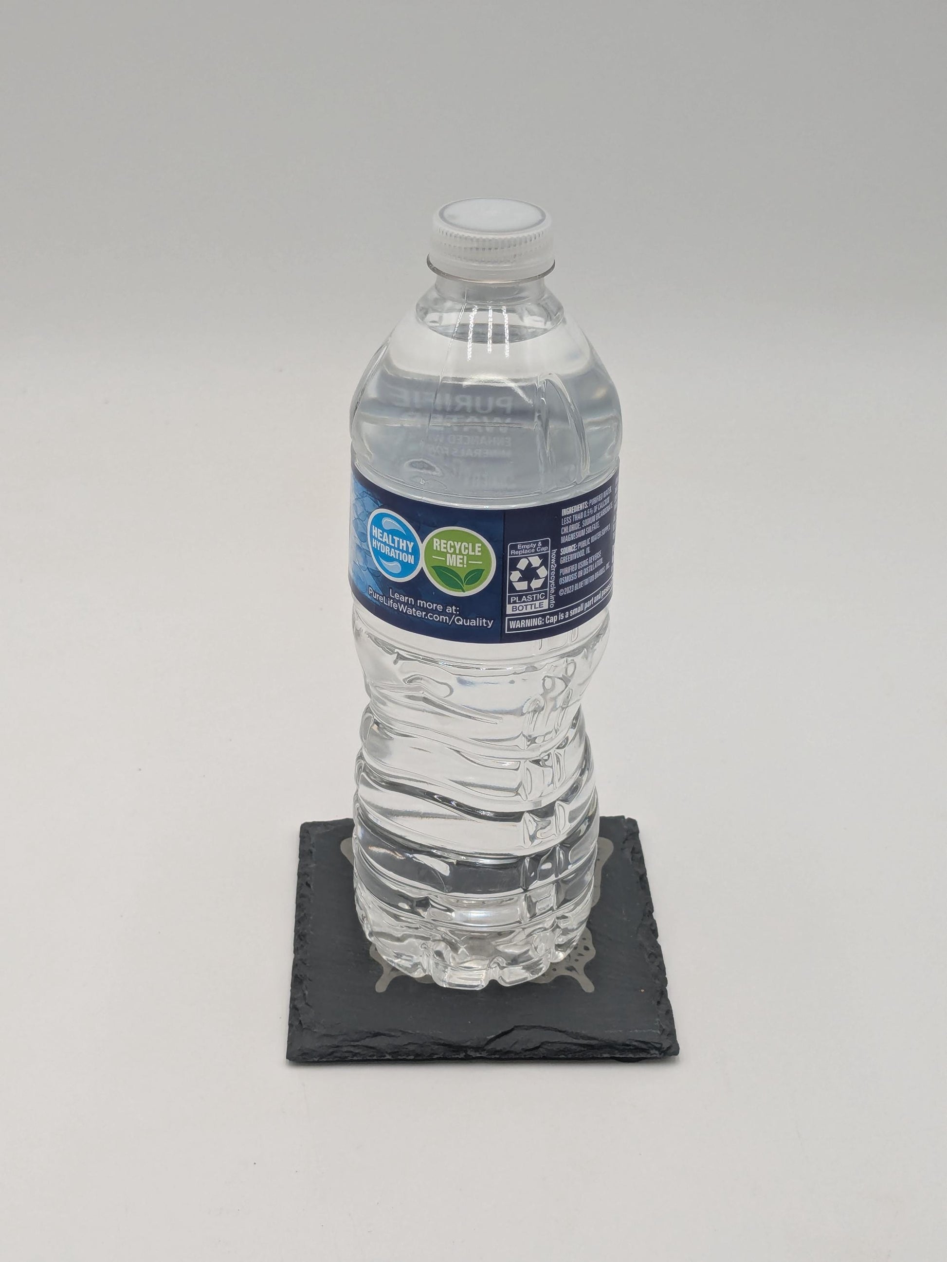 Etched Slate Coasters: Animal & Nature Scenes, Set of 4