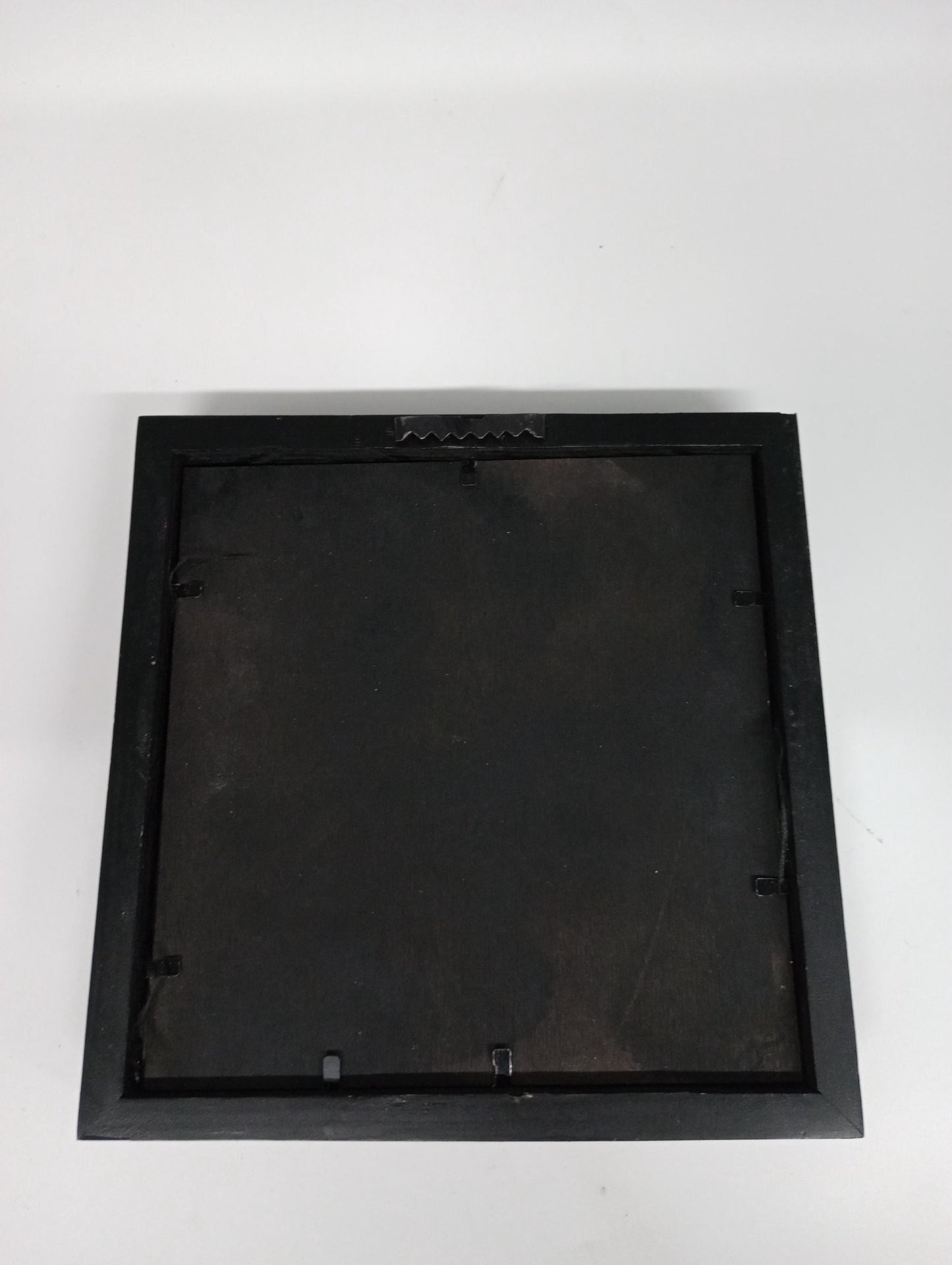 Beaded Floral Velvet Wall Hanging in Shadow Box: Native Decor