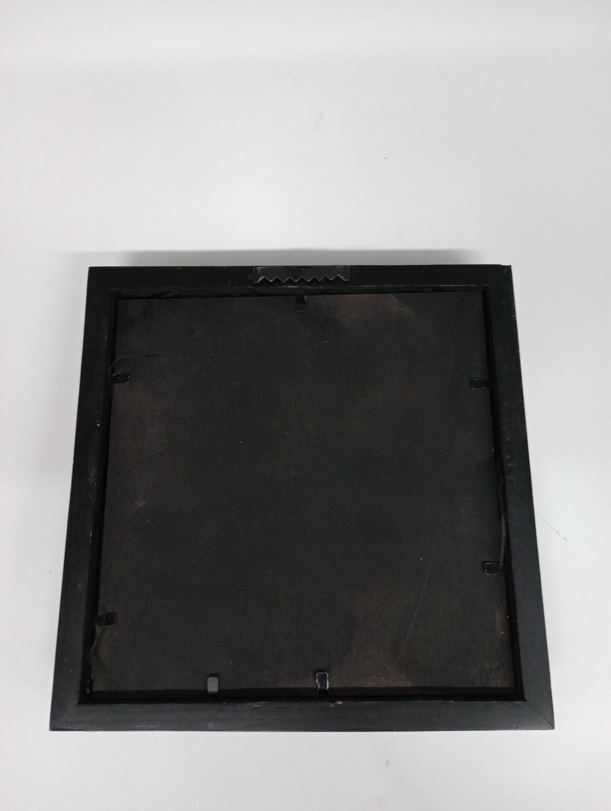 Beaded Floral Velvet Wall Hanging in Shadow Box: Native Decor