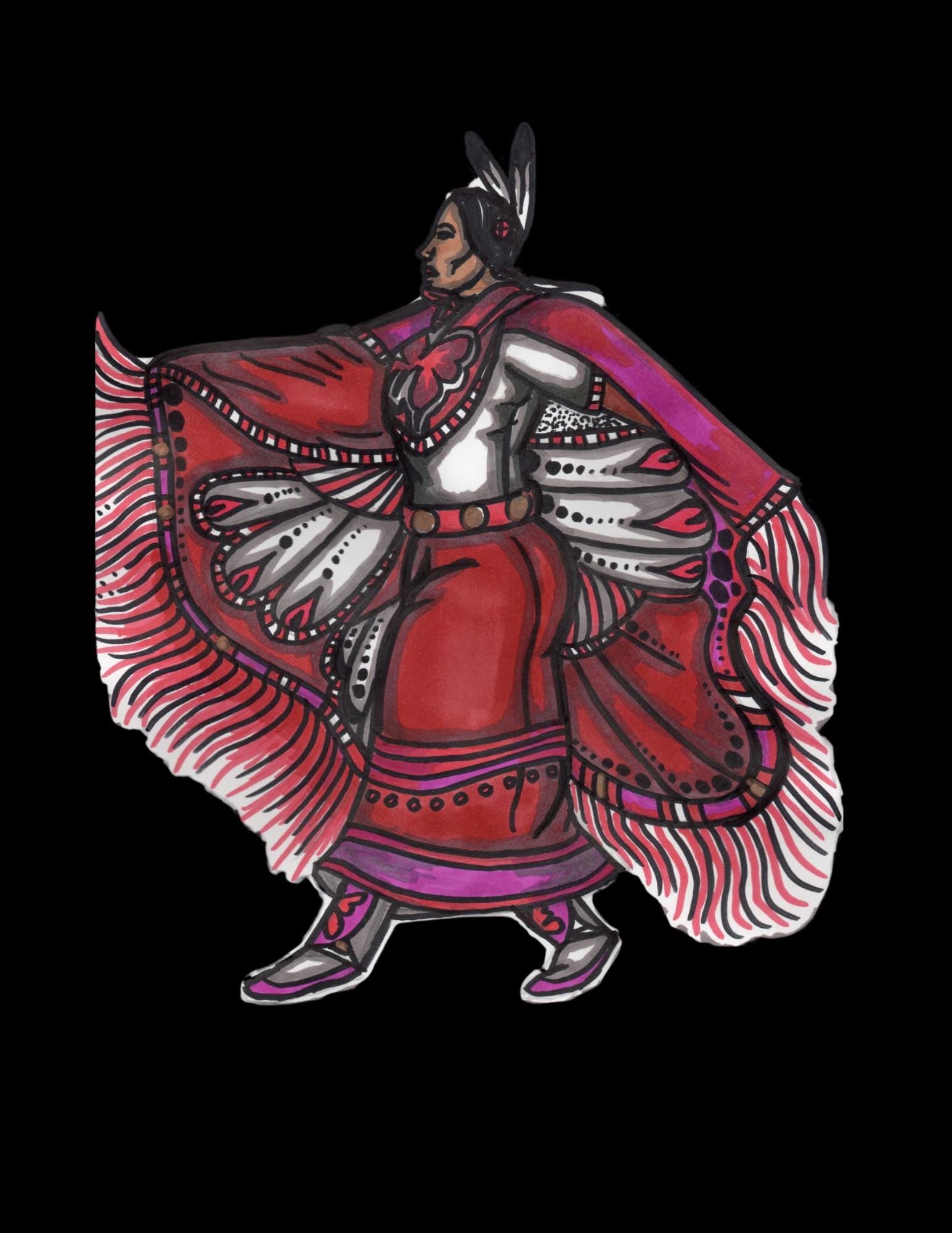 Ojibwe Artist David Edwards Hoodie: Indigenous Art Sweatshirt