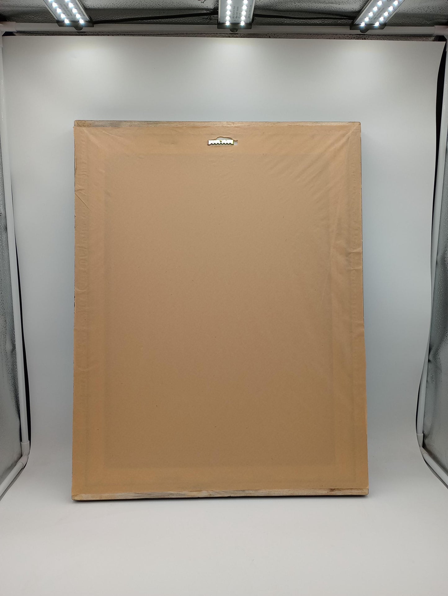 Framed Canvas Art Print: Portrait of Jim "Ironlegs" Weaver