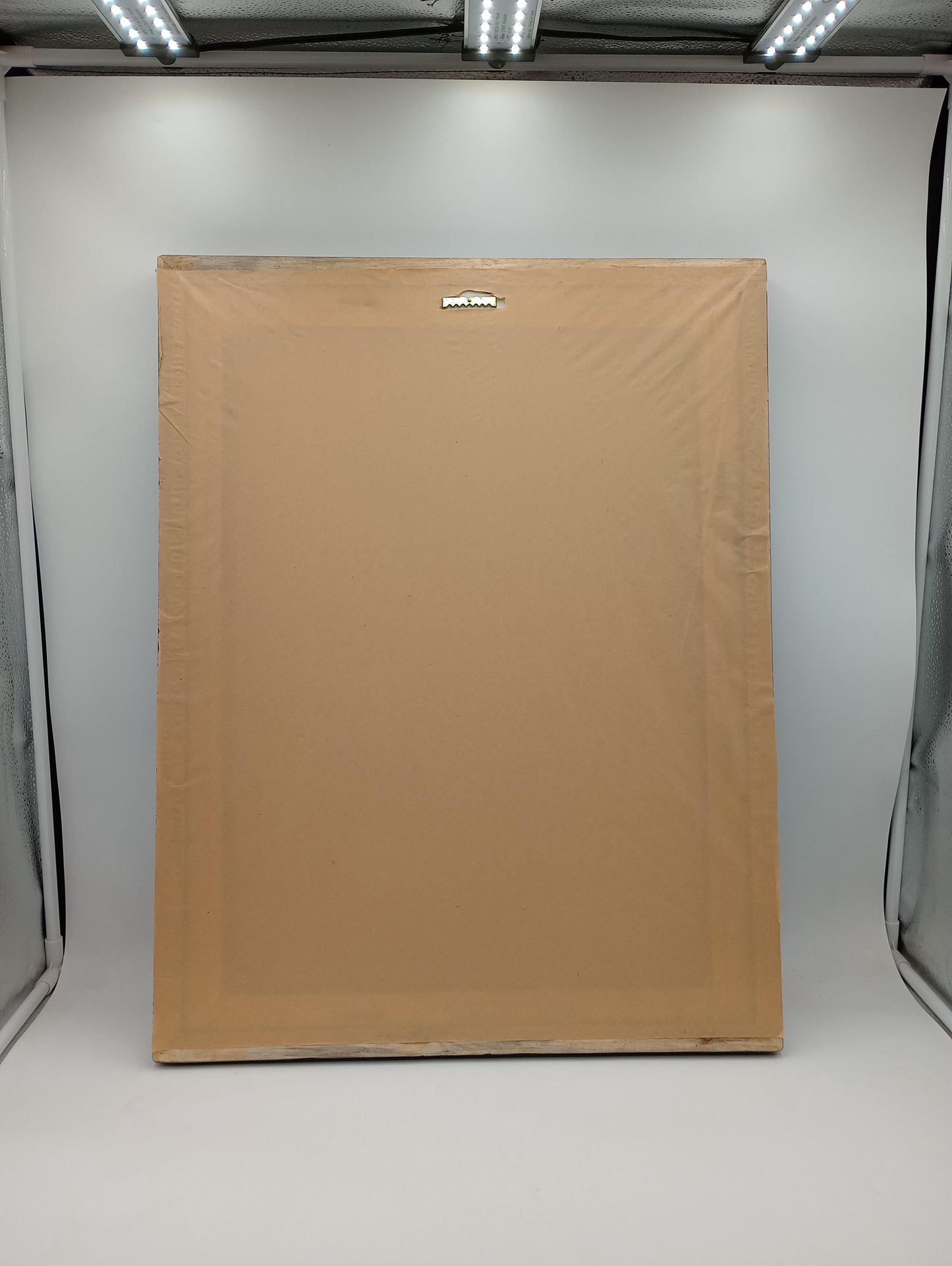 Framed Canvas Art Print: Portrait of Jim "Ironlegs" Weaver