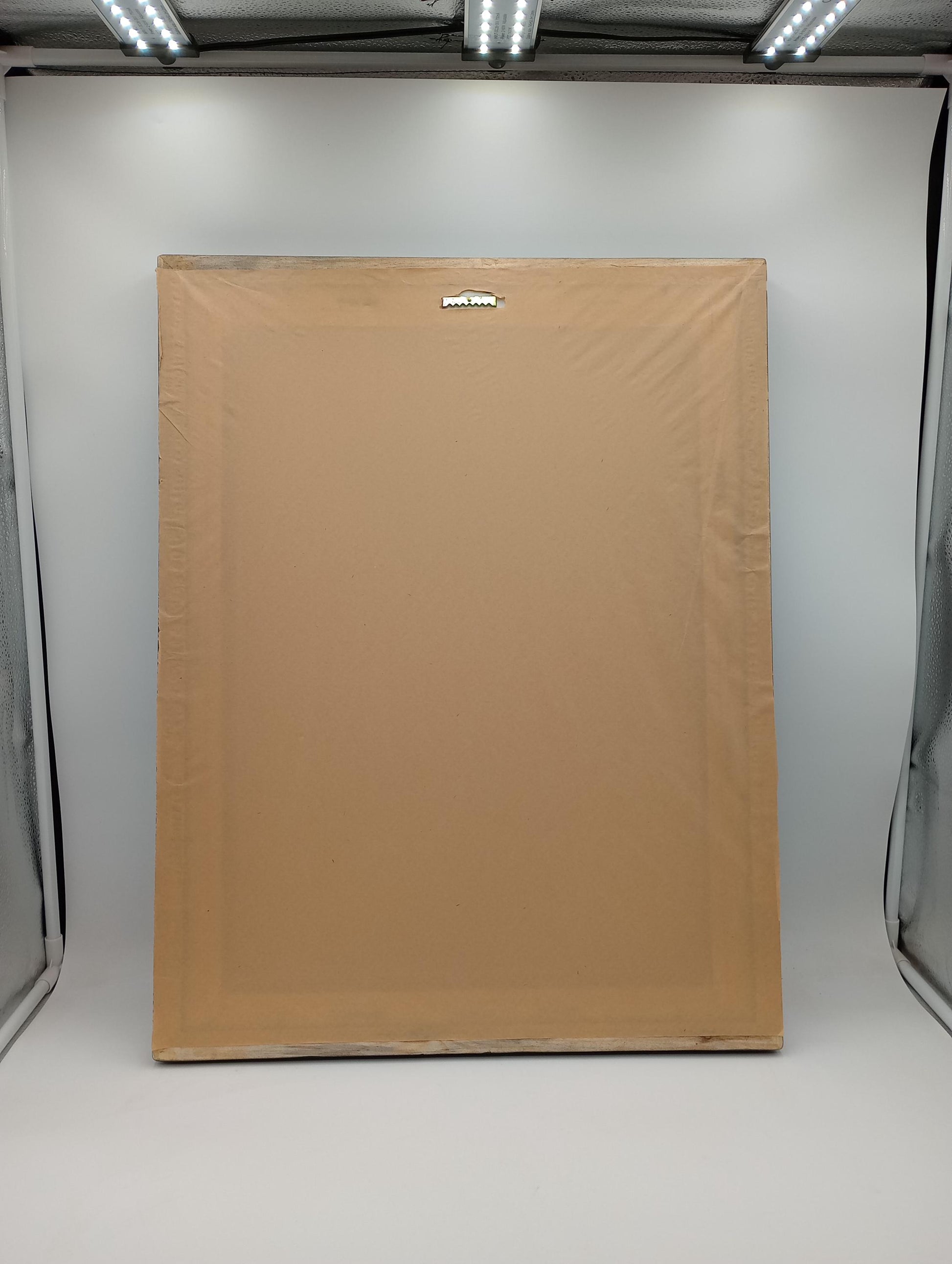 Framed Canvas Art Print: Portrait of Jim "Ironlegs" Weaver