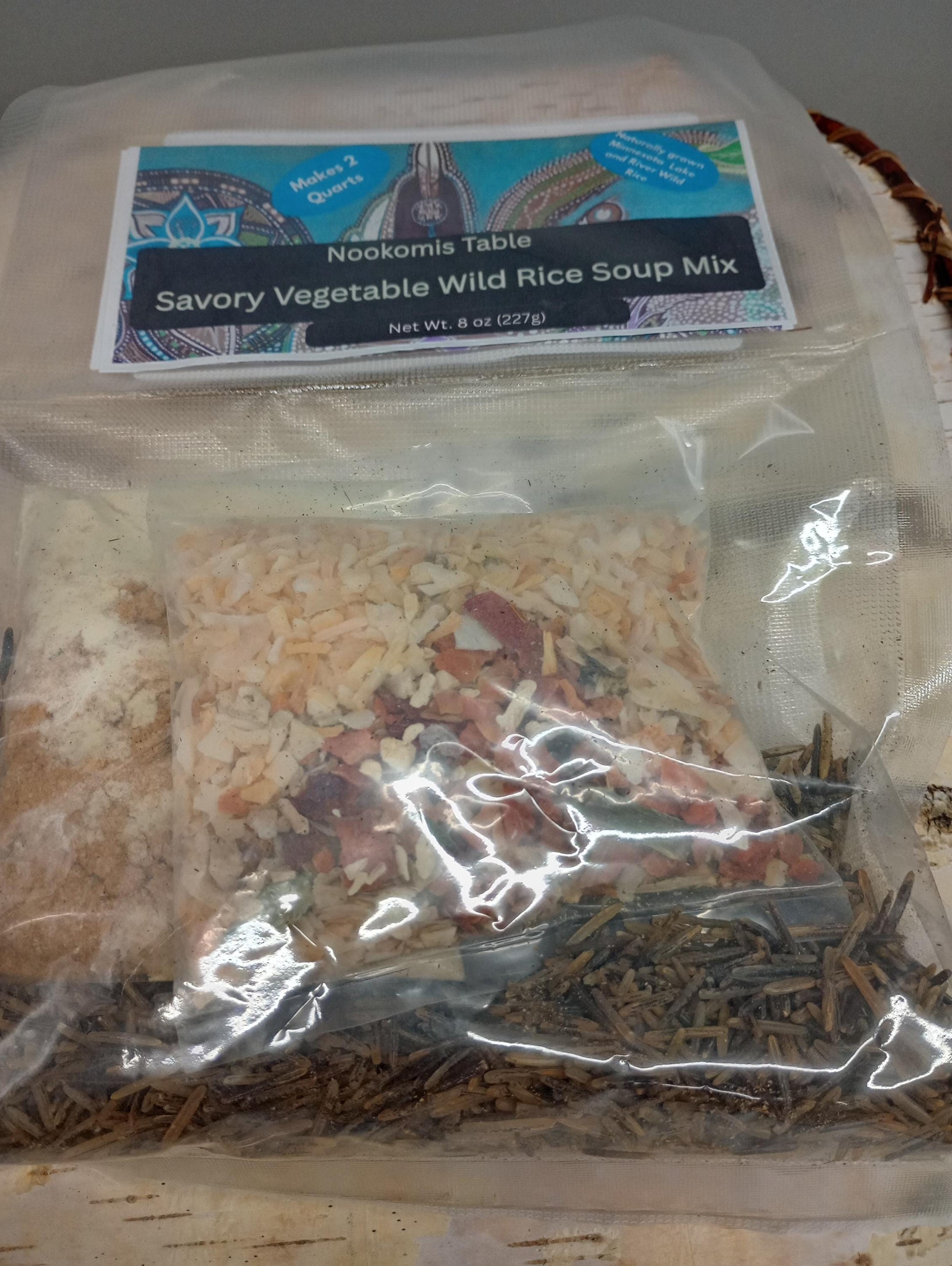 Minnesota Wild Rice Soup Mix – Creamy Chicken or Savory Vegetable