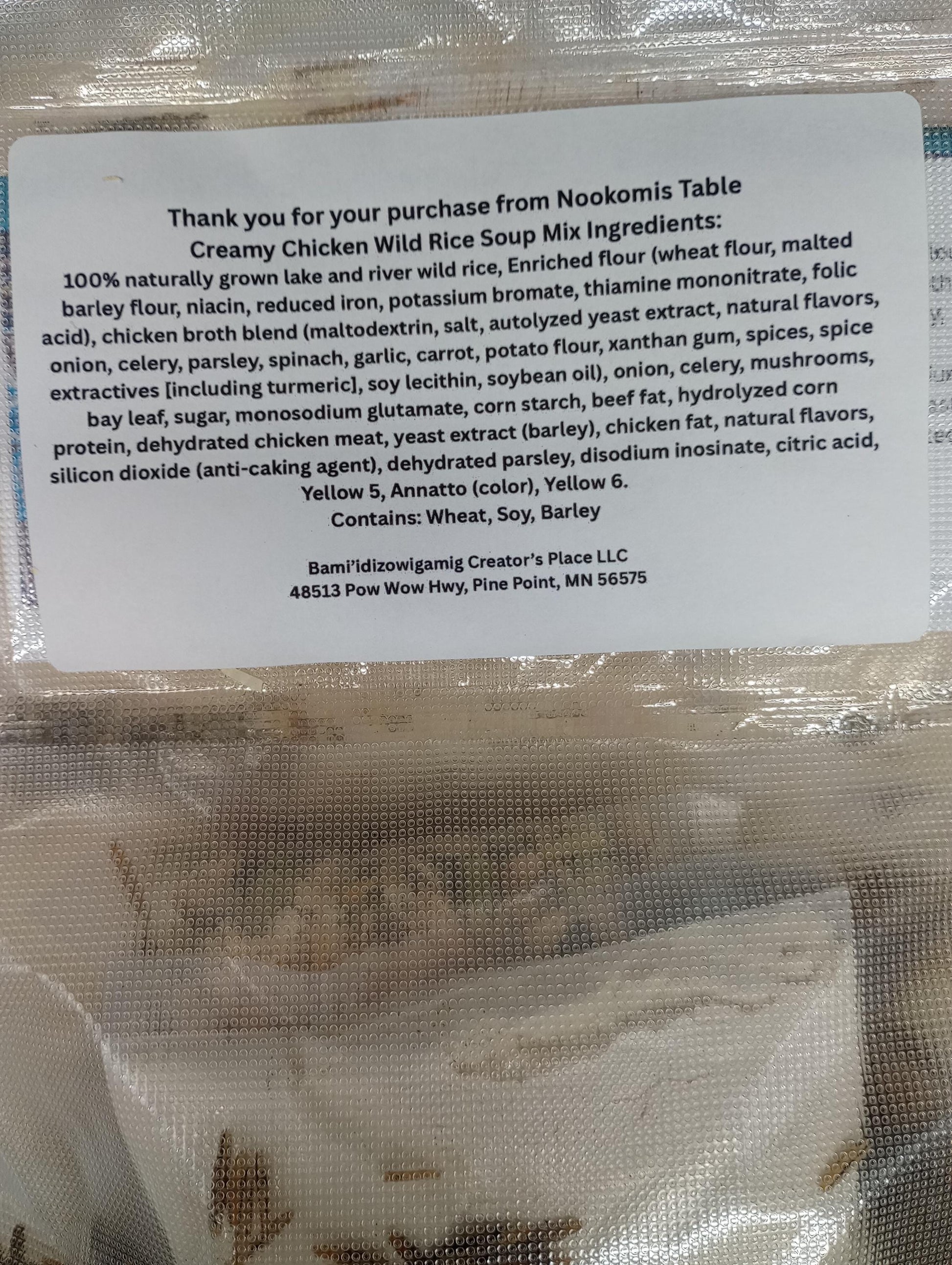 Minnesota Wild Rice Soup Mix – Creamy Chicken or Savory Vegetable