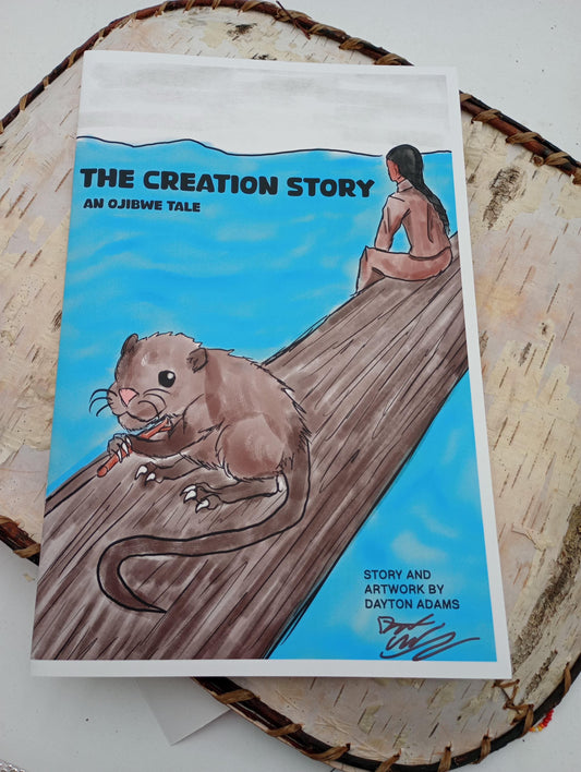 The Creation Story; An Ojibwe Tale - Original Short Graphic Novel by Dayton Adams