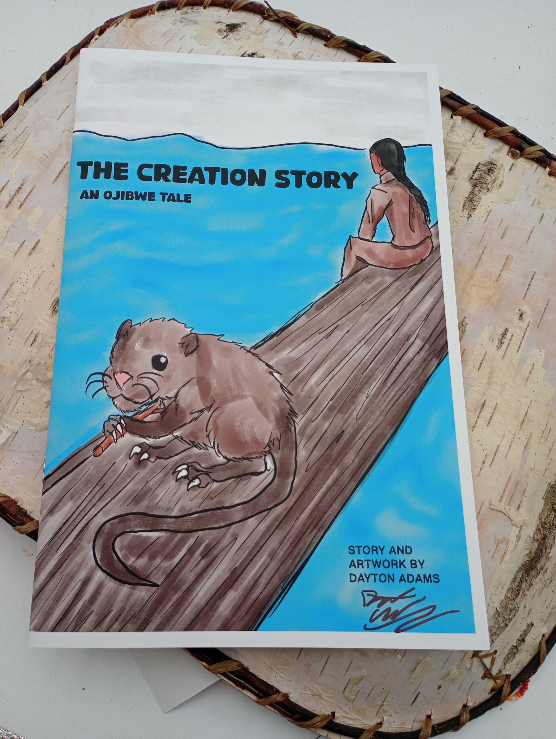 The Creation Story; An Ojibwe Tale - Original Short Graphic Novel by Dayton Adams
