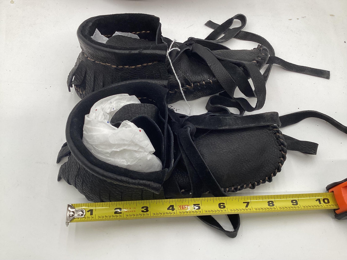 Anishinaabe/Ojibwe Handmade Leather Moccasins - Free Shipping