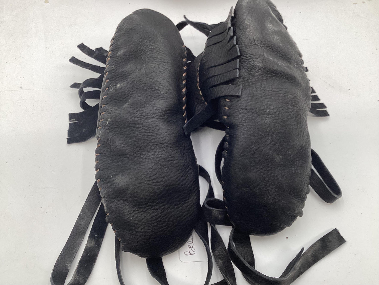 Anishinaabe/Ojibwe Handmade Leather Moccasins - Free Shipping