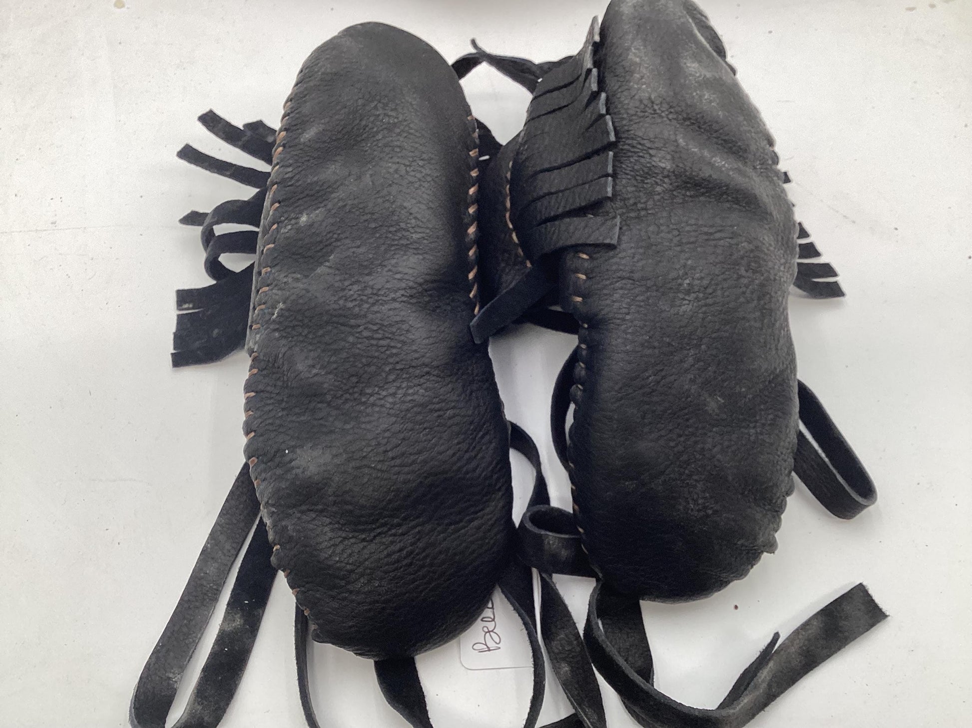 Anishinaabe/Ojibwe Handmade Leather Moccasins - Free Shipping