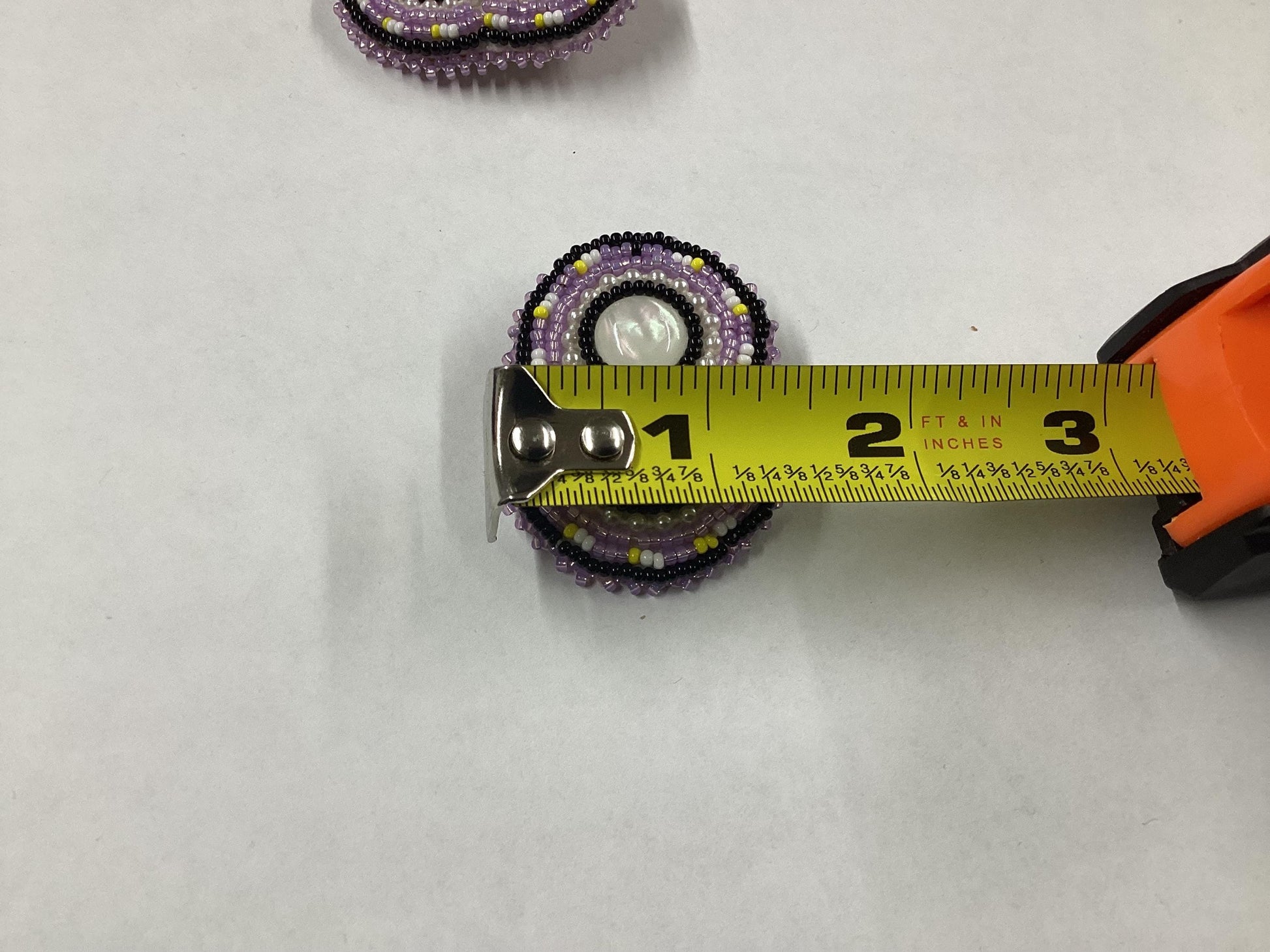 Hand Beaded Earrings - Authentic Ojibwe Anishinaabe Beadwork