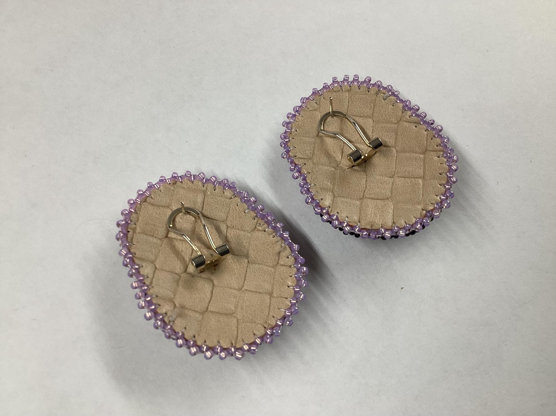Hand Beaded Earrings - Authentic Ojibwe Anishinaabe Beadwork