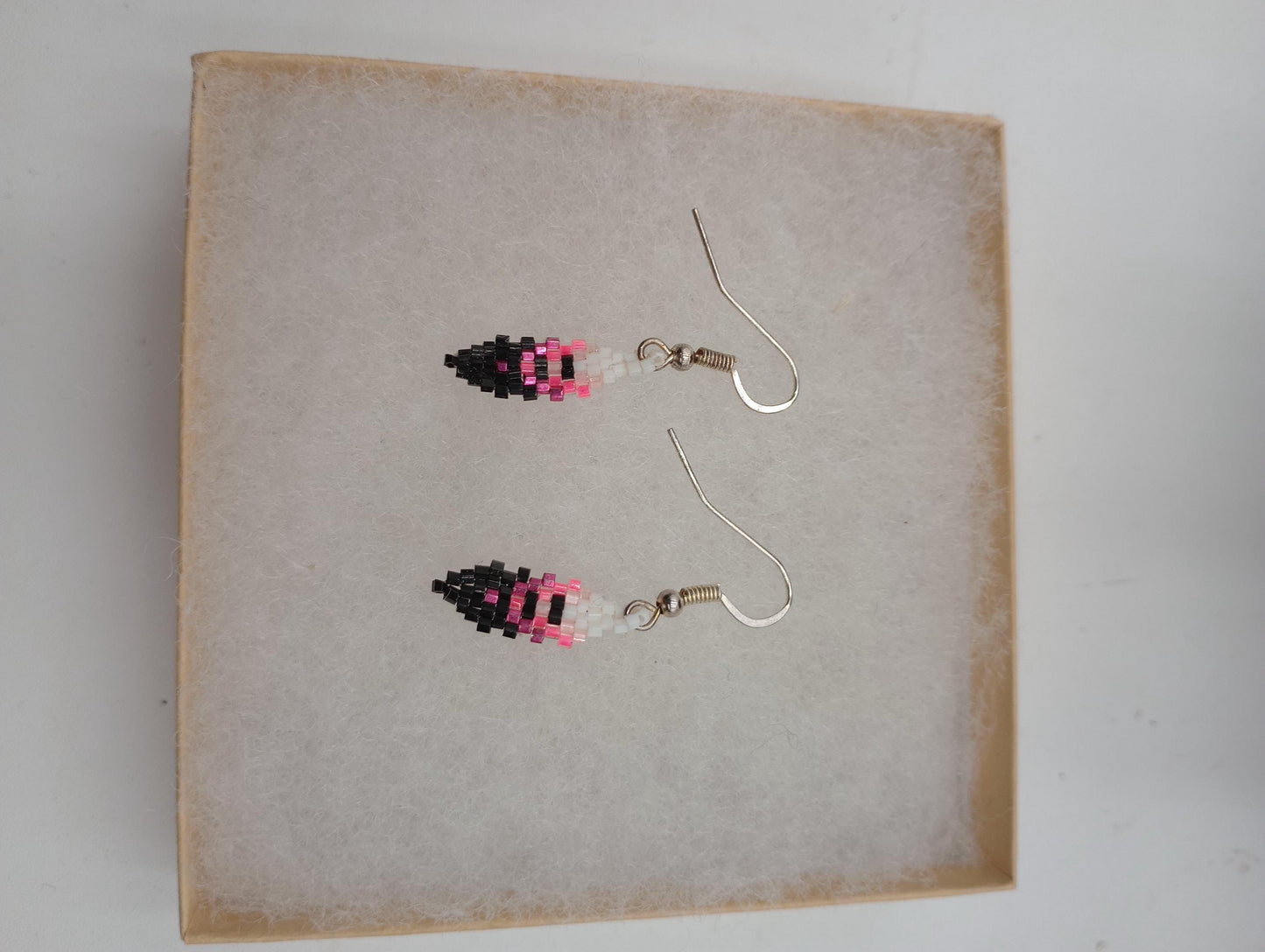Brick Stitch Earrings - Native Made