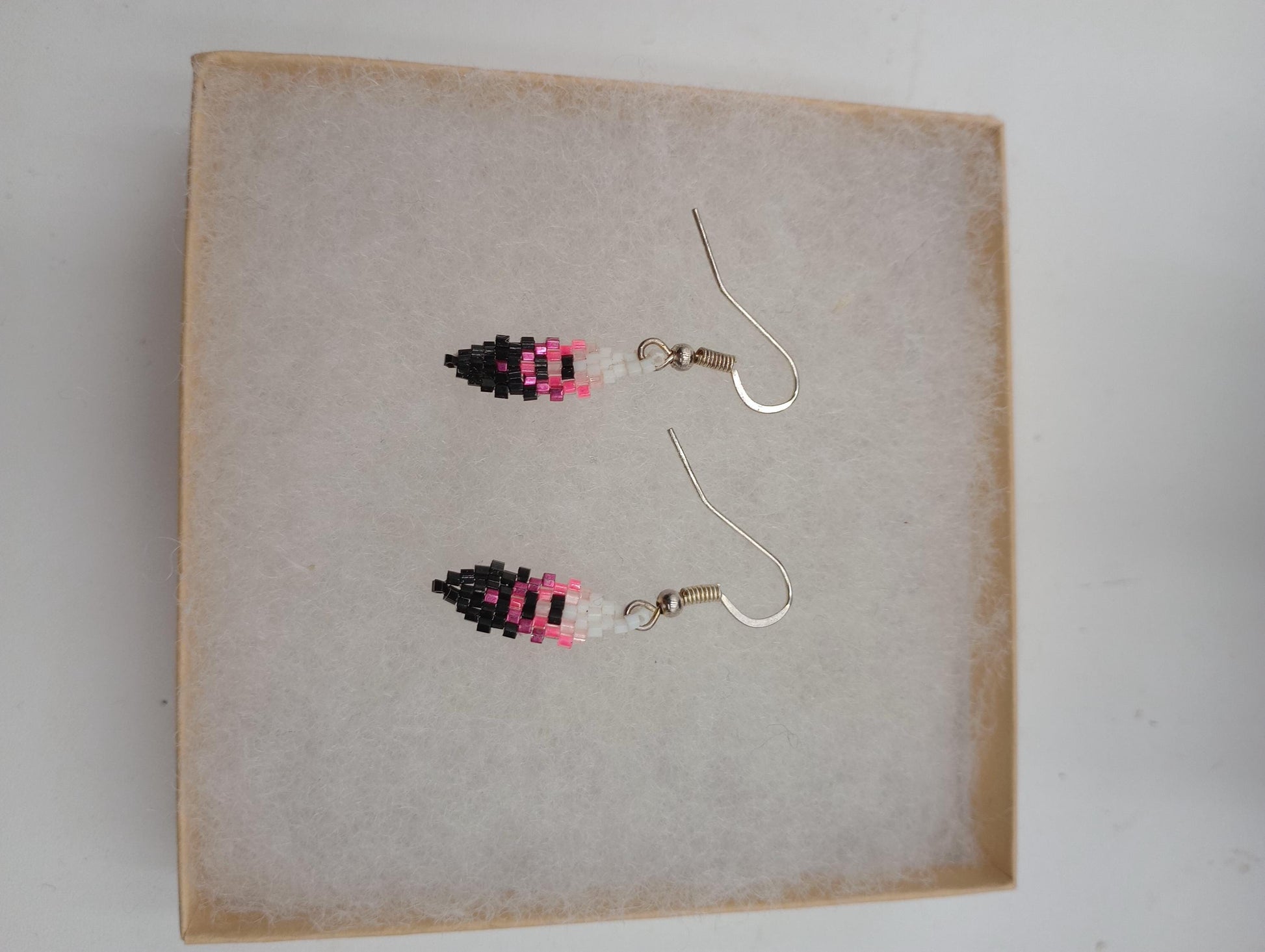 Brick Stitch Earrings - Native Made