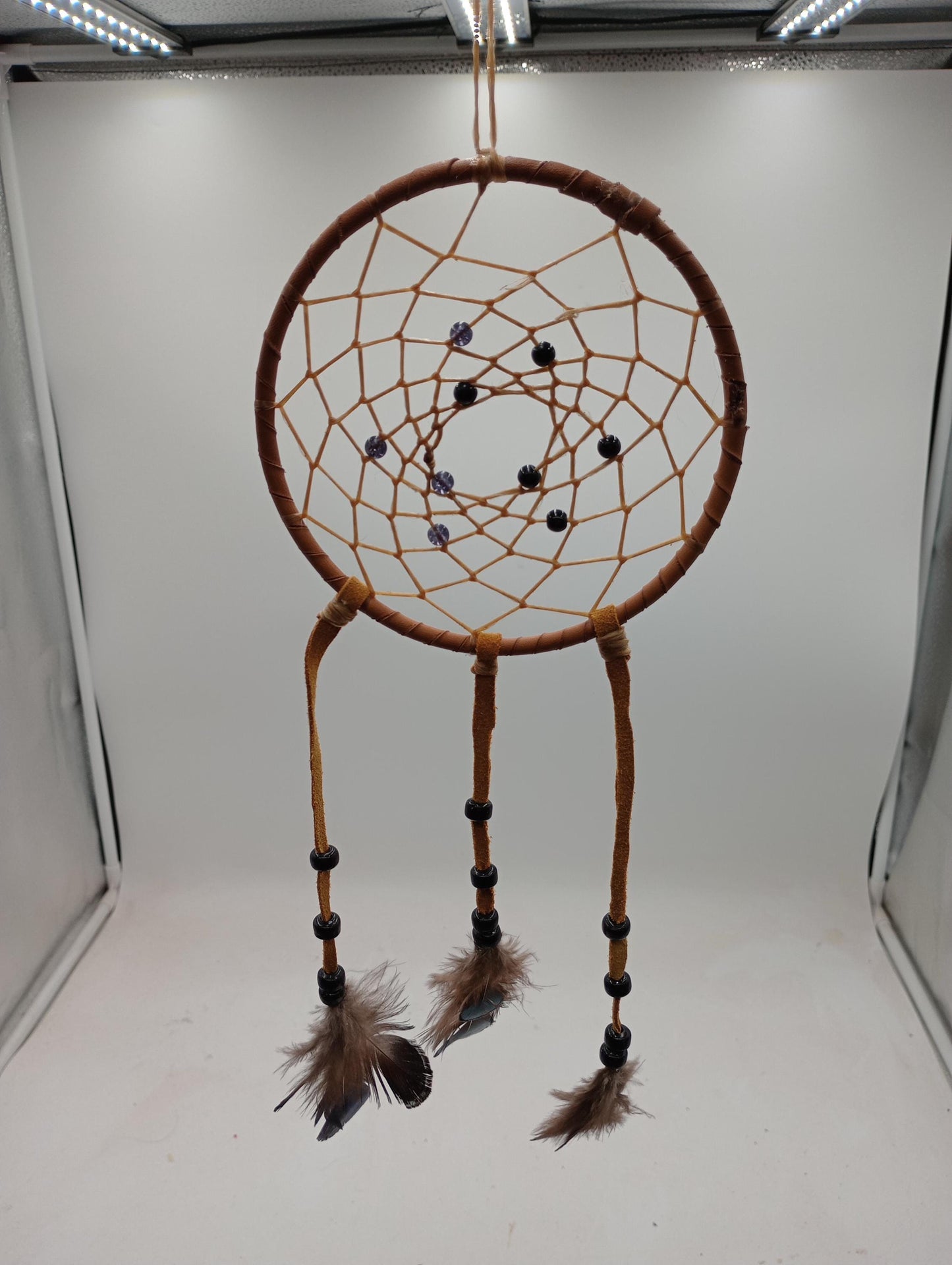 Amazing Anishinaabe/Ojibwe Hand Crafted Dreamcatcher - Free Shipping