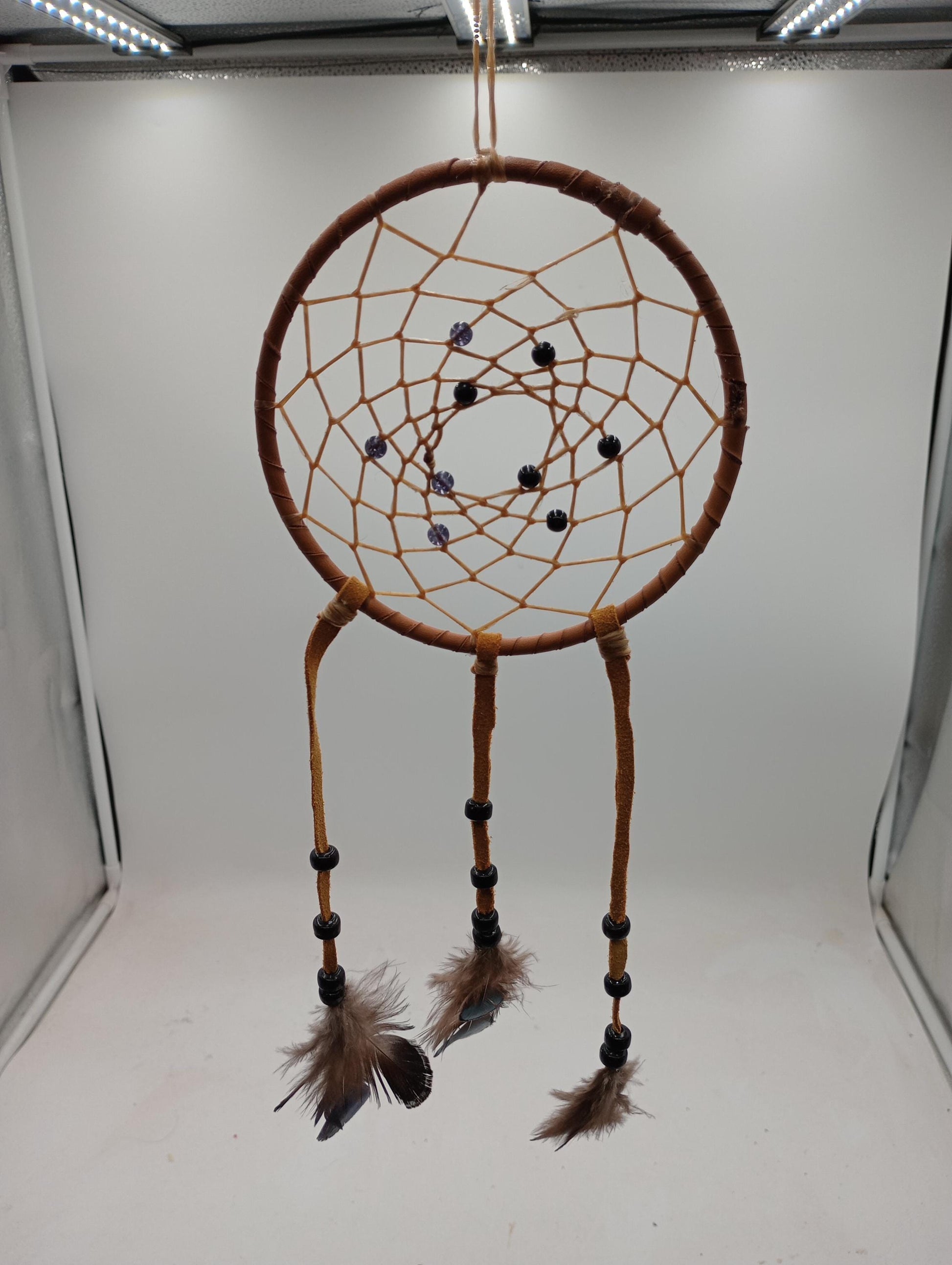 Amazing Anishinaabe/Ojibwe Hand Crafted Dreamcatcher - Free Shipping