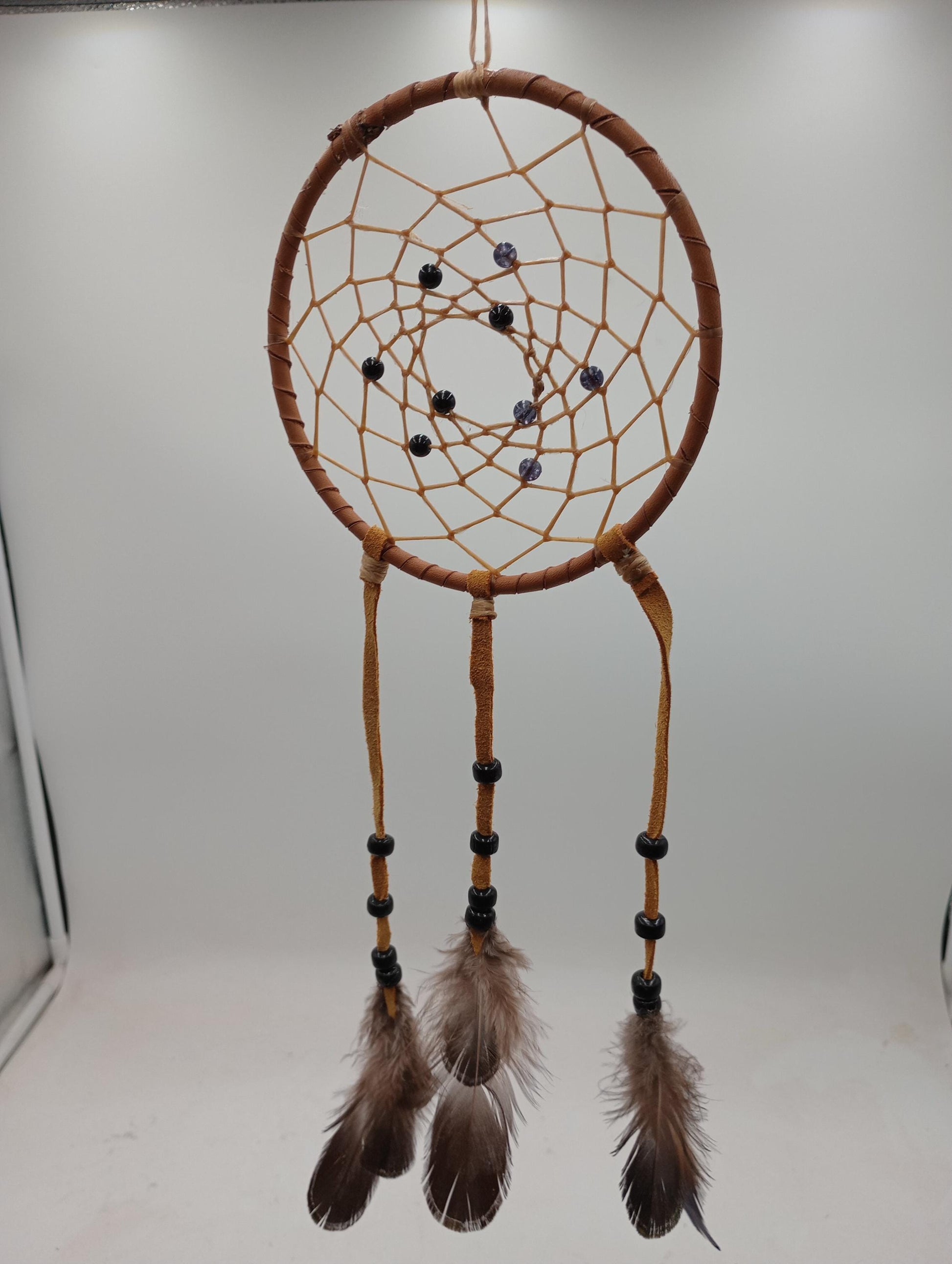 Amazing Anishinaabe/Ojibwe Hand Crafted Dreamcatcher - Free Shipping