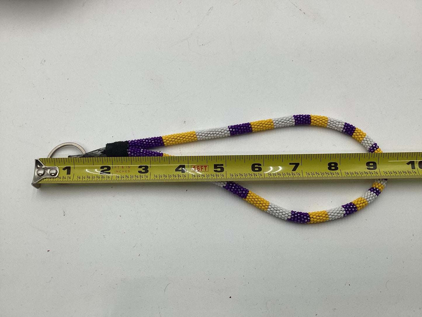 Keychain - Hand Beaded - Anishinaabe/Ojibway Made- Free Shipping