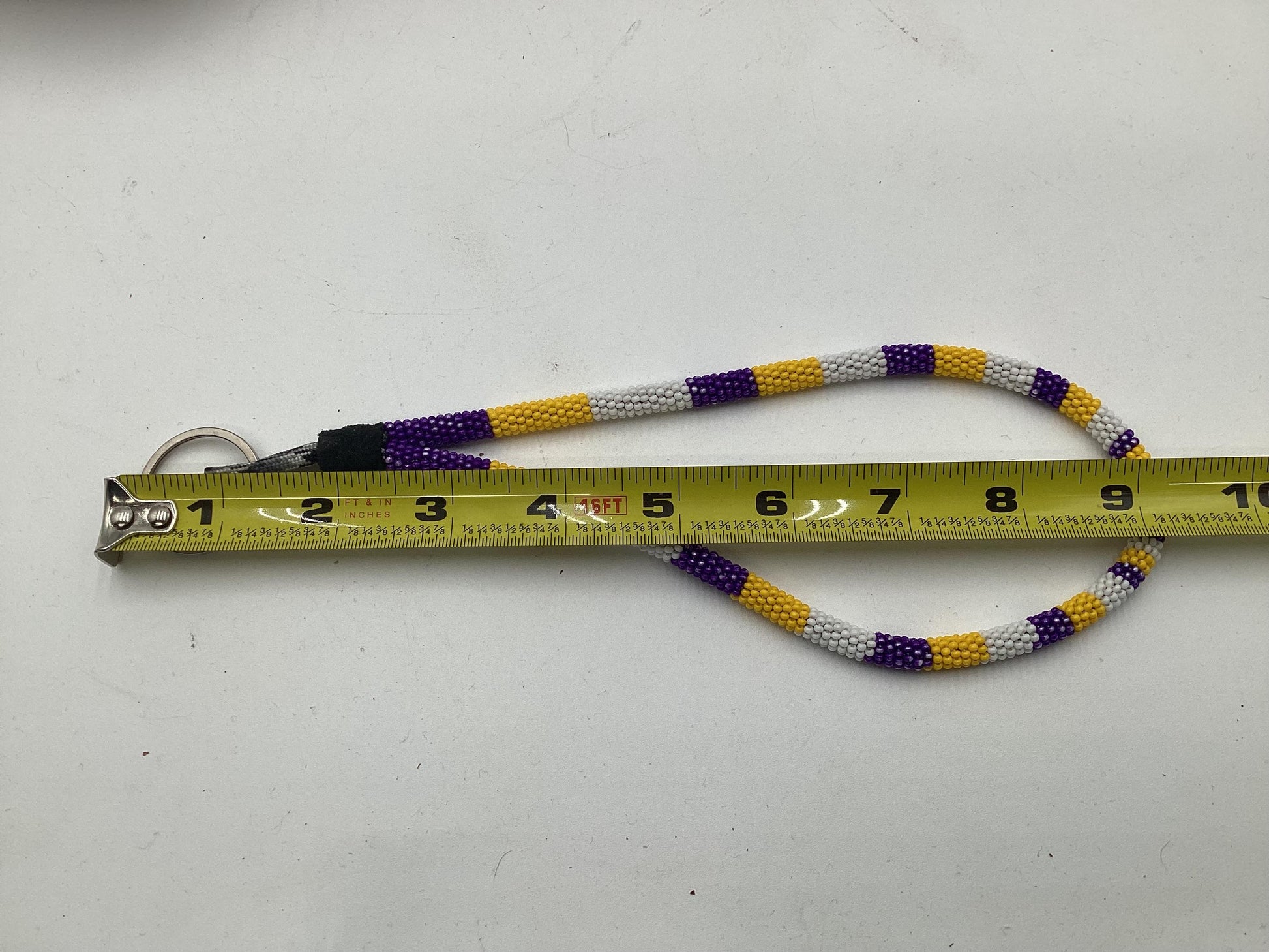 Keychain - Hand Beaded - Anishinaabe/Ojibway Made- Free Shipping