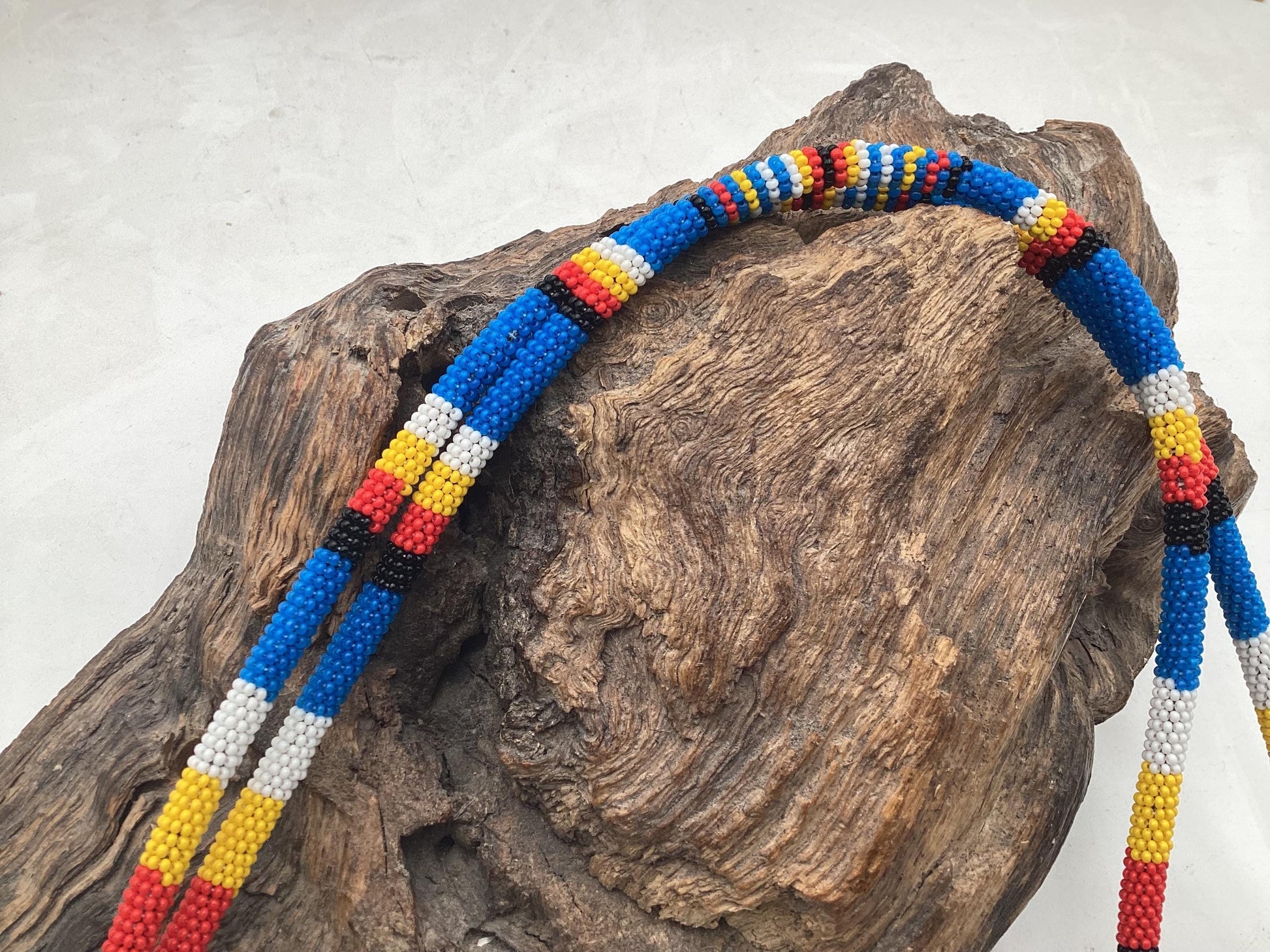 Keychain - Hand Beaded - Anishinaabe/Ojibway Made- Free Shipping