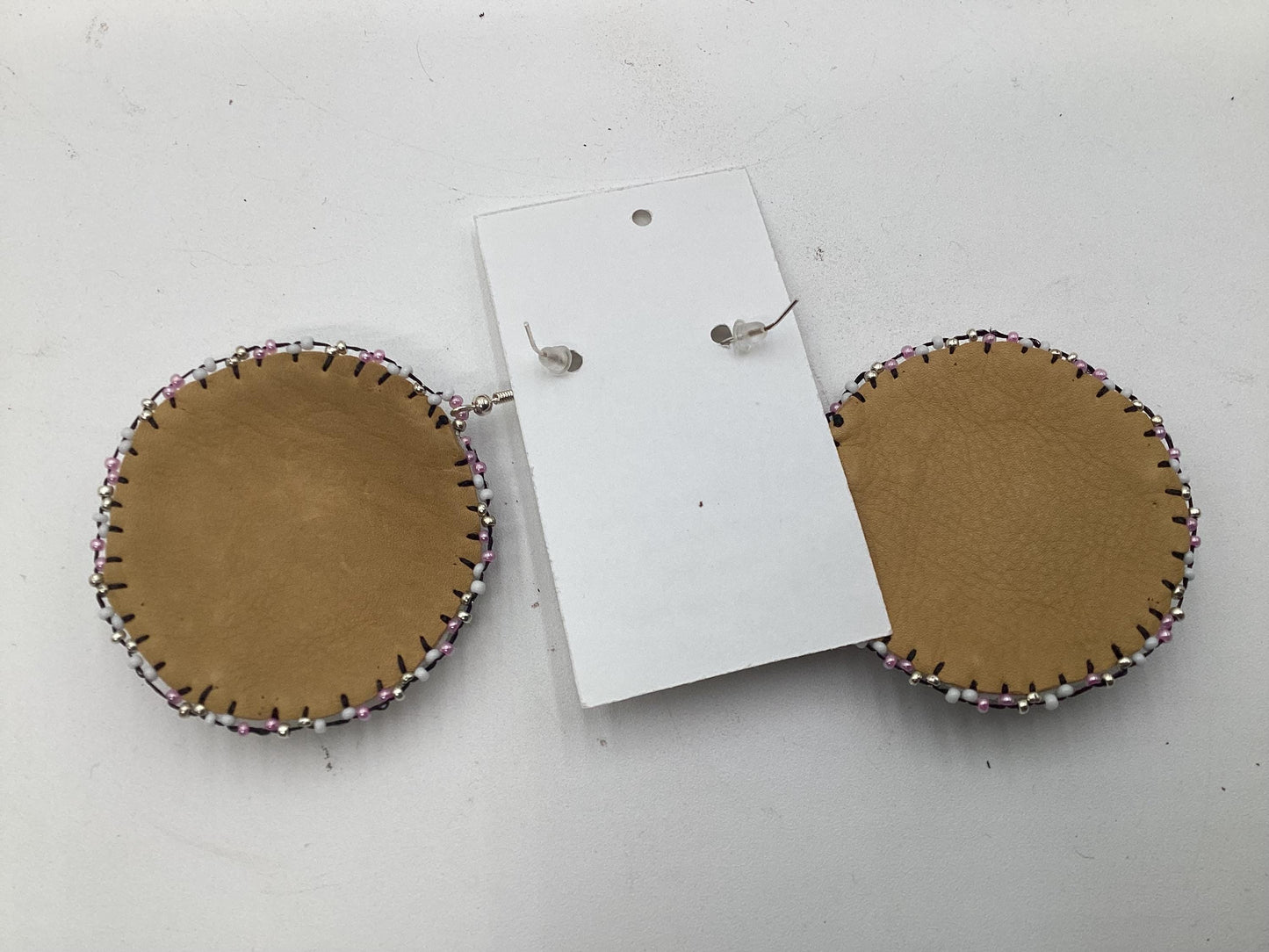 Hand Beaded Turtle Earrings - Native Made