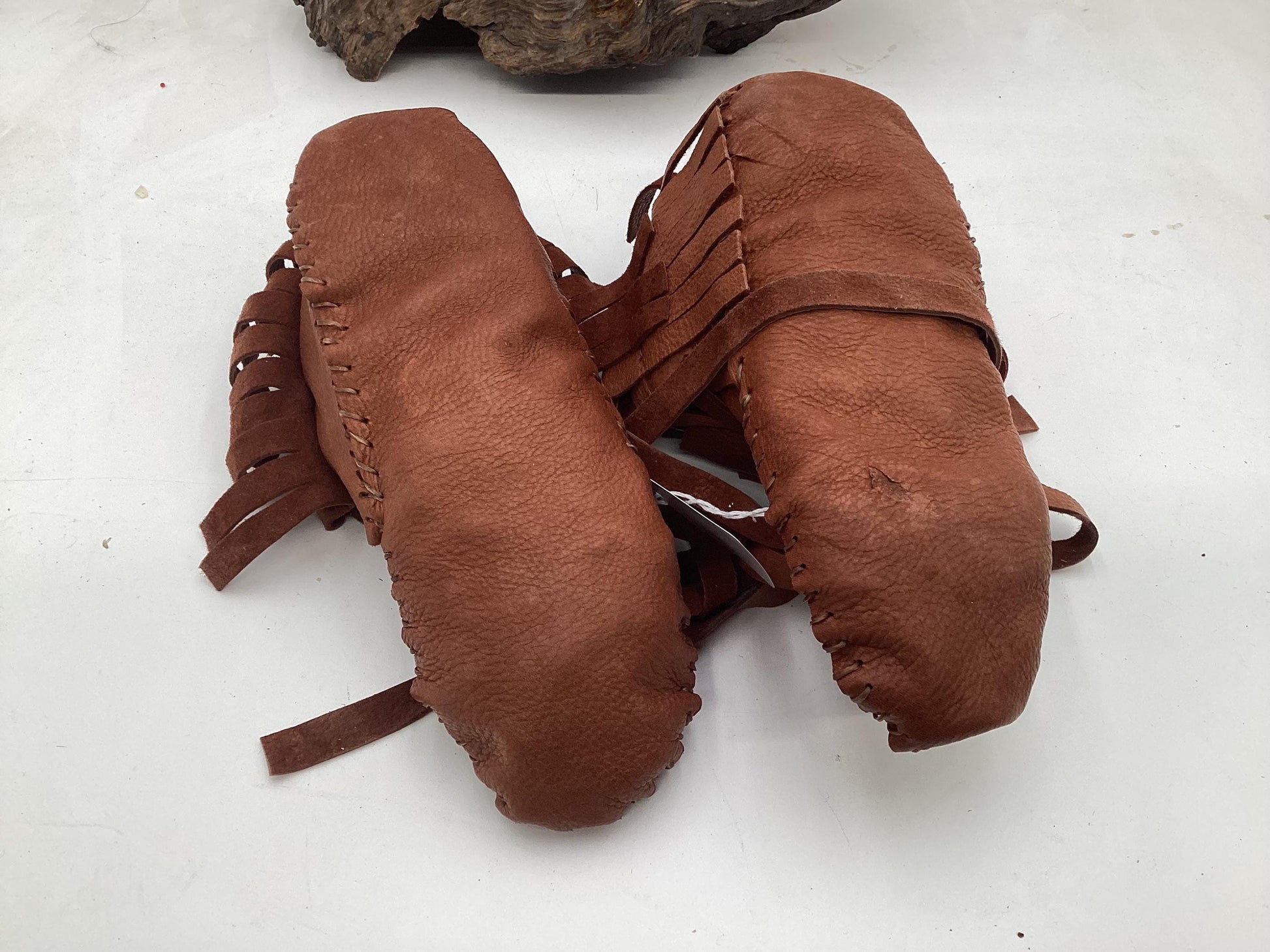 Anishinaabe/Ojibwe Handmade Leather Moccasins - Free Shipping