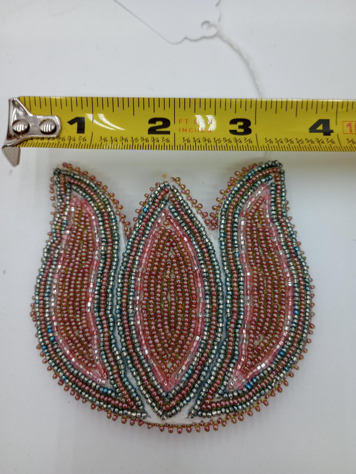 Beautiful Barrette by Anishinaabe/Ojibwe Bead Artist- Free Shipping