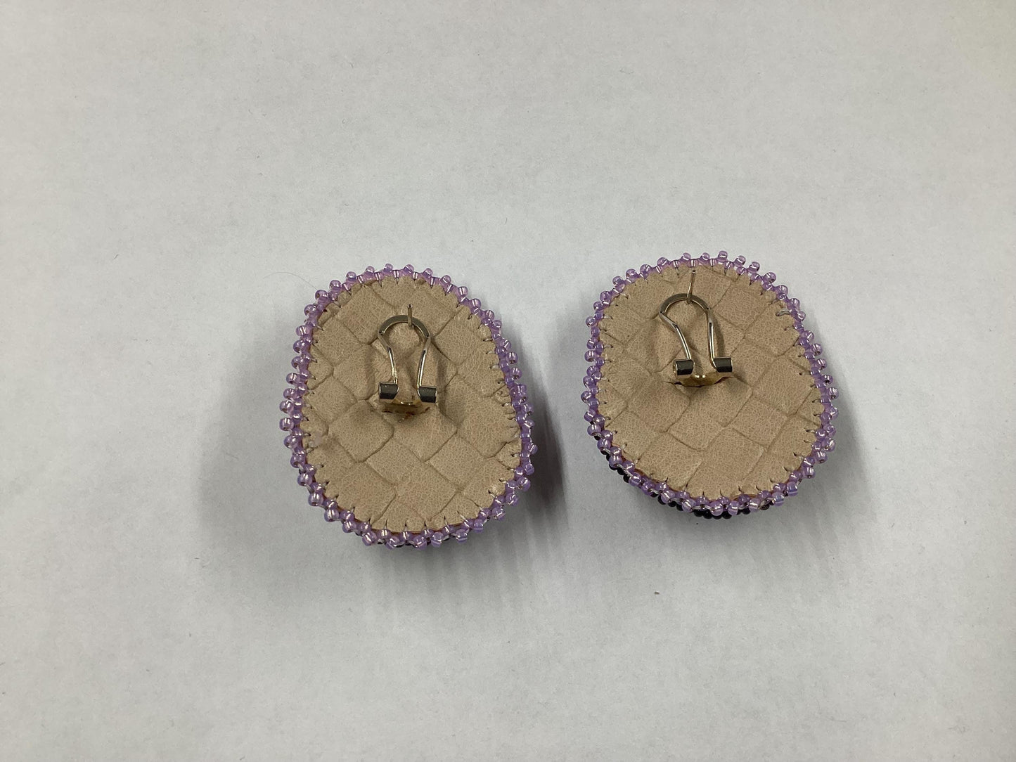 Hand Beaded Earrings - Authentic Ojibwe Anishinaabe Beadwork