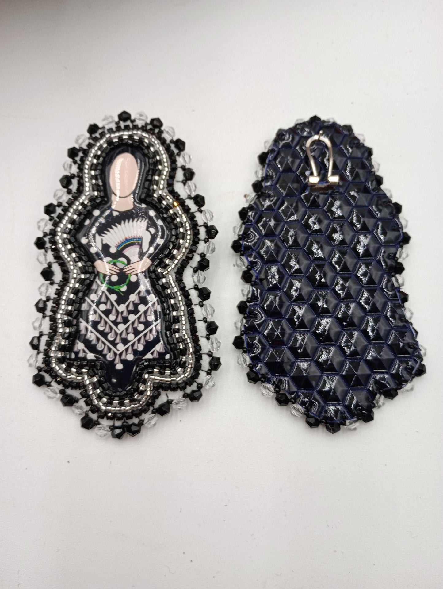 Jingle Dress Dancer beaded earrings